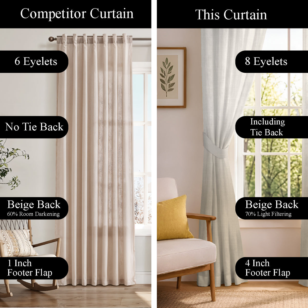 PEARL BEIGE DIGITAL PRINTED SHEER CURTAIN