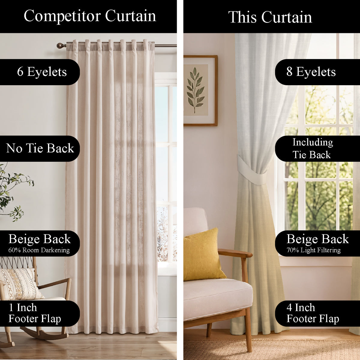 PEARL MUSTRAD DIGITAL PRINTED SHEER CURTAIN