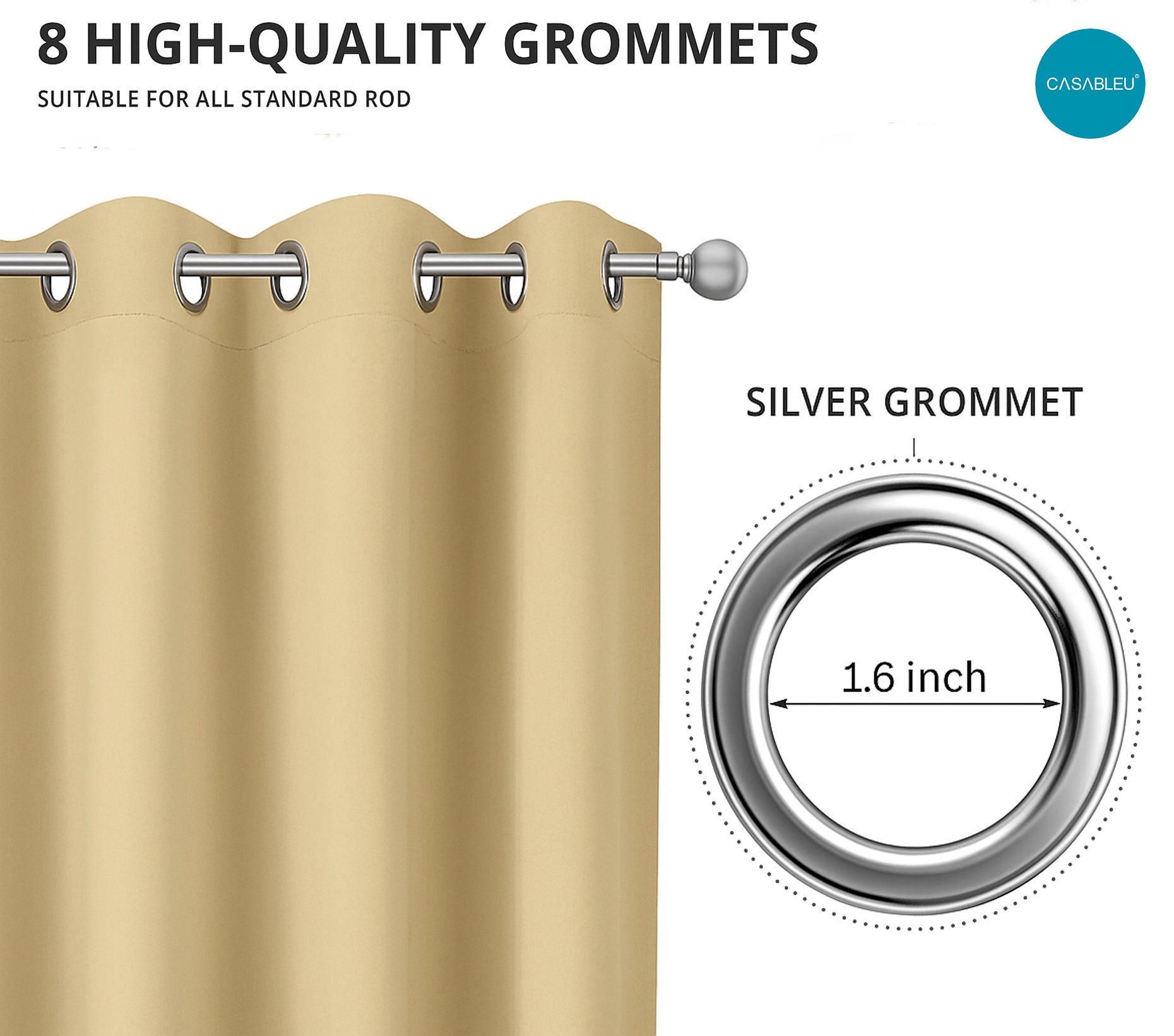 SUNBLOCK CHIKU BLACKOUT CURTAIN