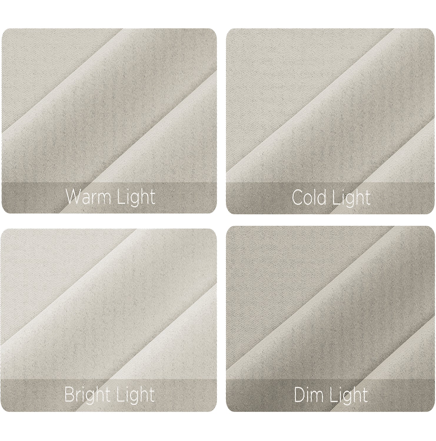 SUNBLOCK BEIGE BLACKOUT CURTAIN