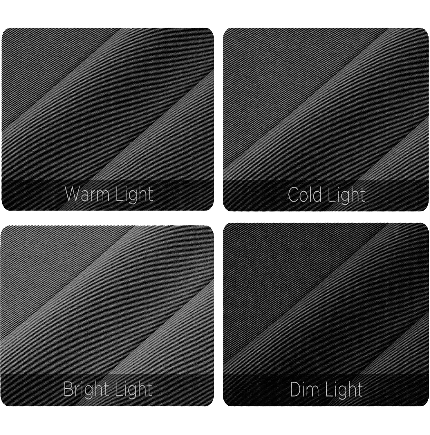 SUNBLOCK BLACK BLACKOUT CURTAIN