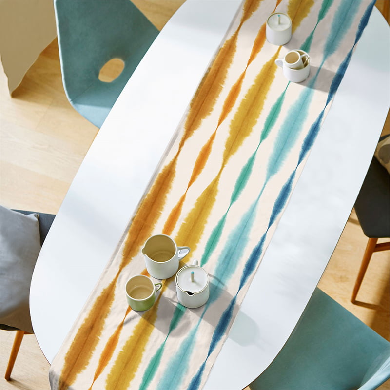 SILO RED MATTY DIGITAL PRINTED TABLE RUNNER