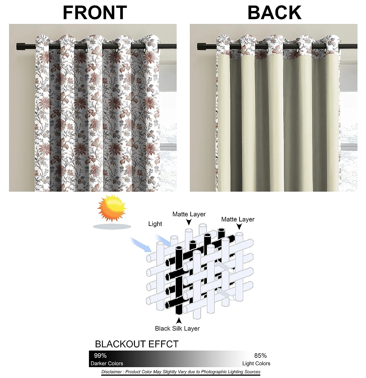 ANDAMAN WHITE BLACKOUT CURTAIN