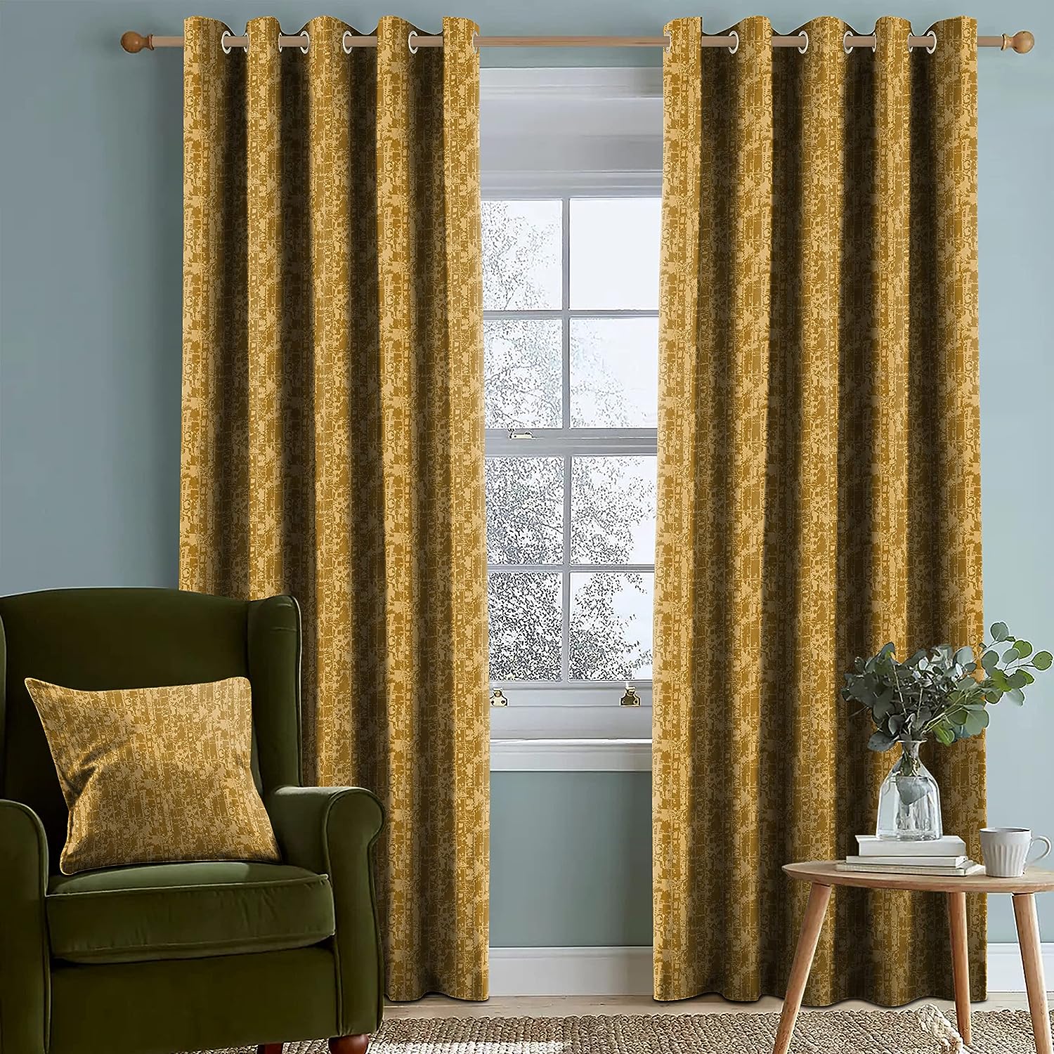 LEO MUSTERED BLACKOUT CURTAIN