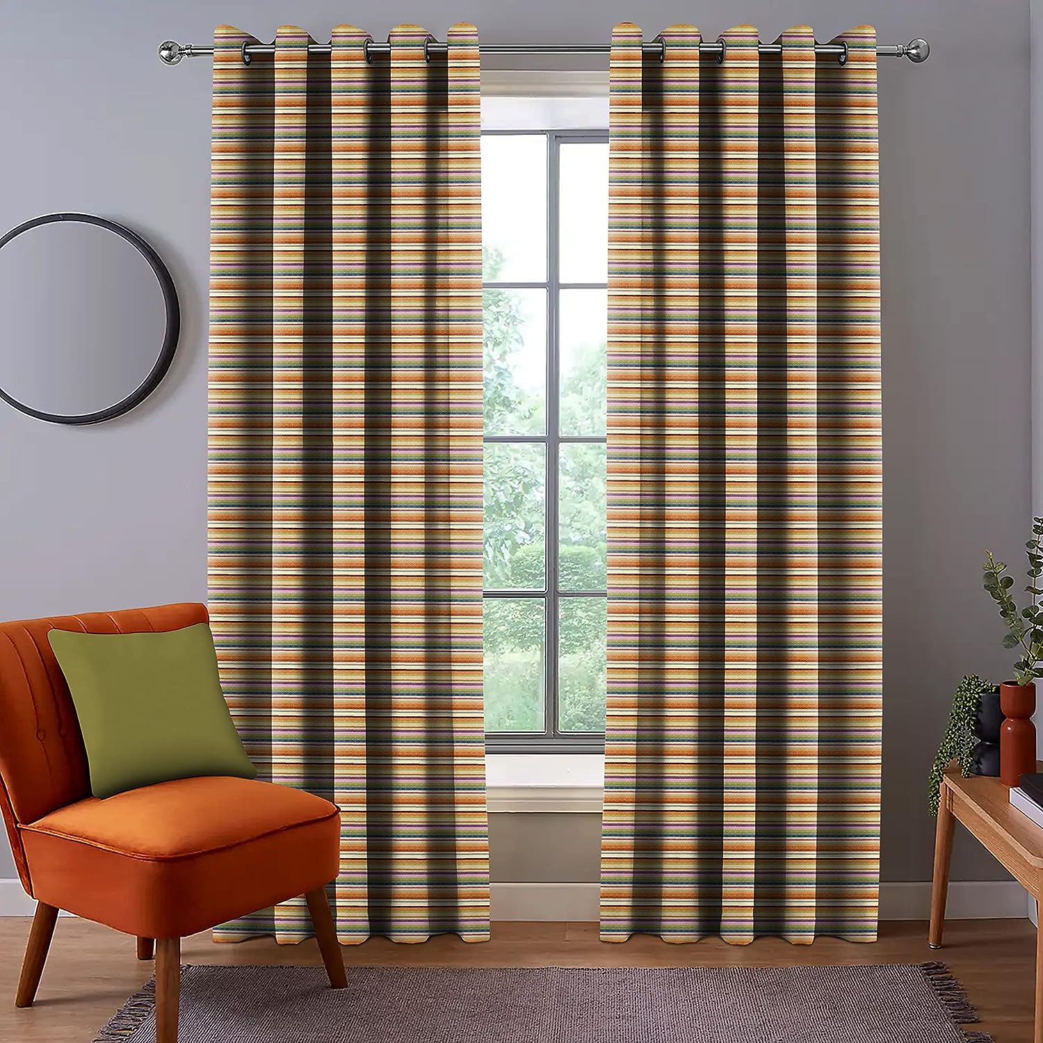 KANDY MULTICOLOR BLACKOUT CURTAINS