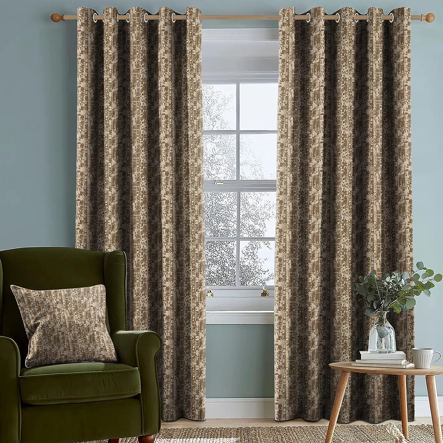 LEO COFFEE BLACKOUT CURTAINS