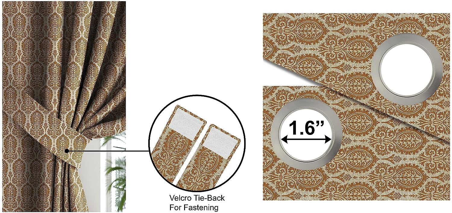 MANCHESTER BISTRE BROW BLACKOUT CURTAINS