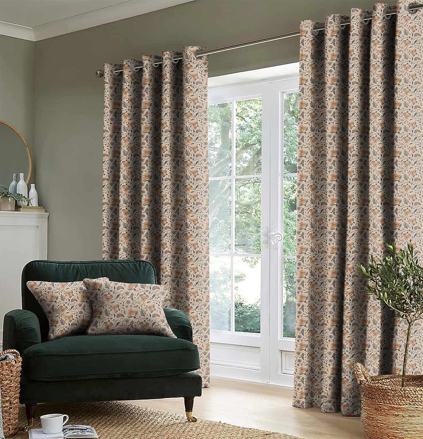 KASBAH BEIGE BLACKOUT CURTAIN