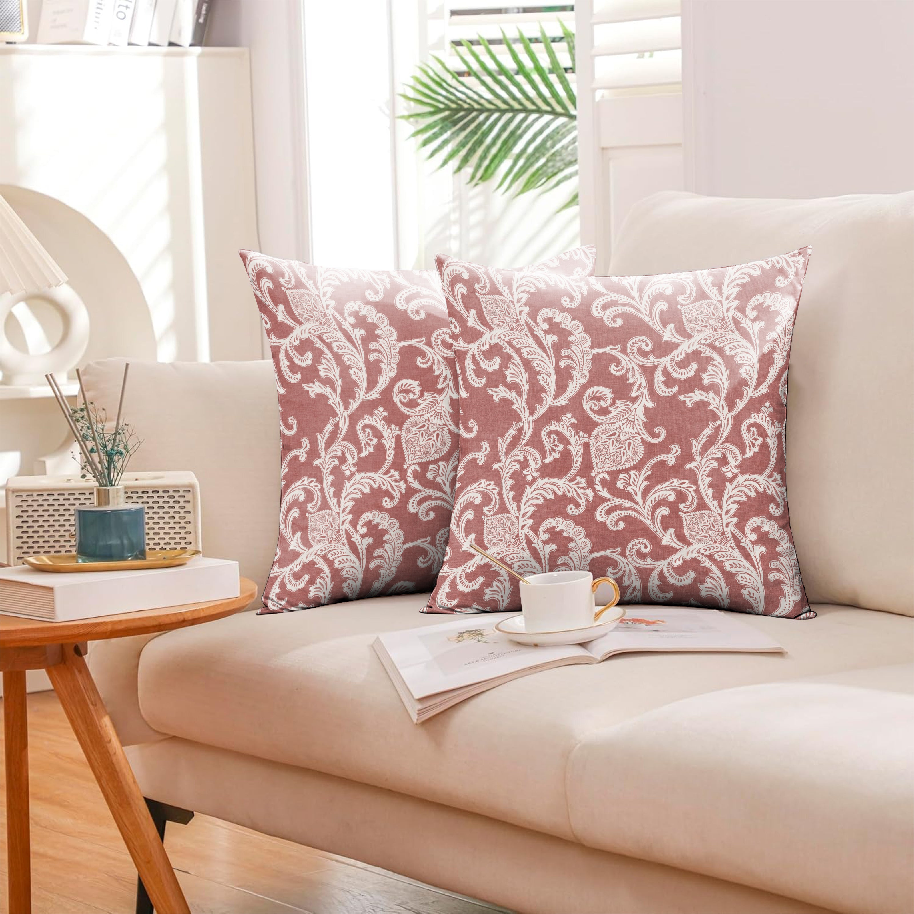 KOCHIN BRANDY CUSHION COVER (Pack of 2)