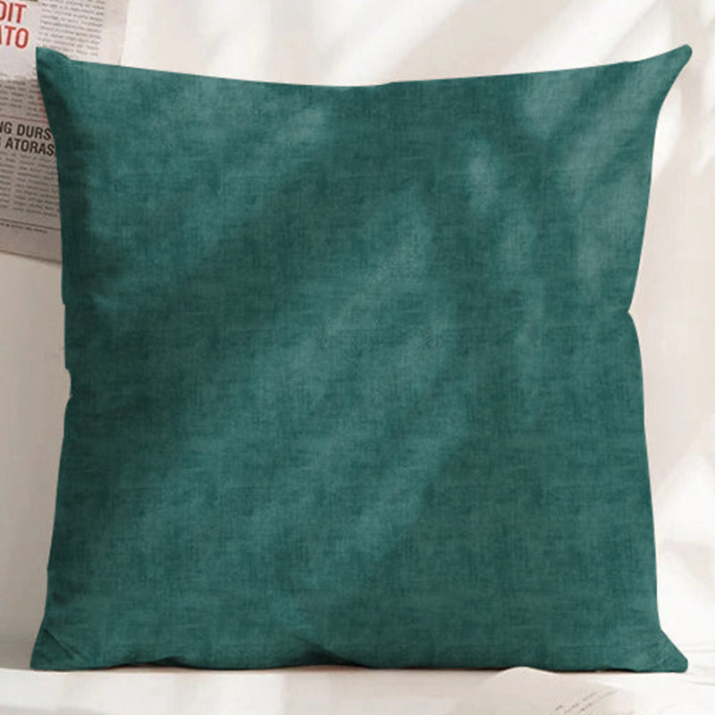 JODHPUR TEXTURE CUSHION COVER TEAL (Pack of 2)