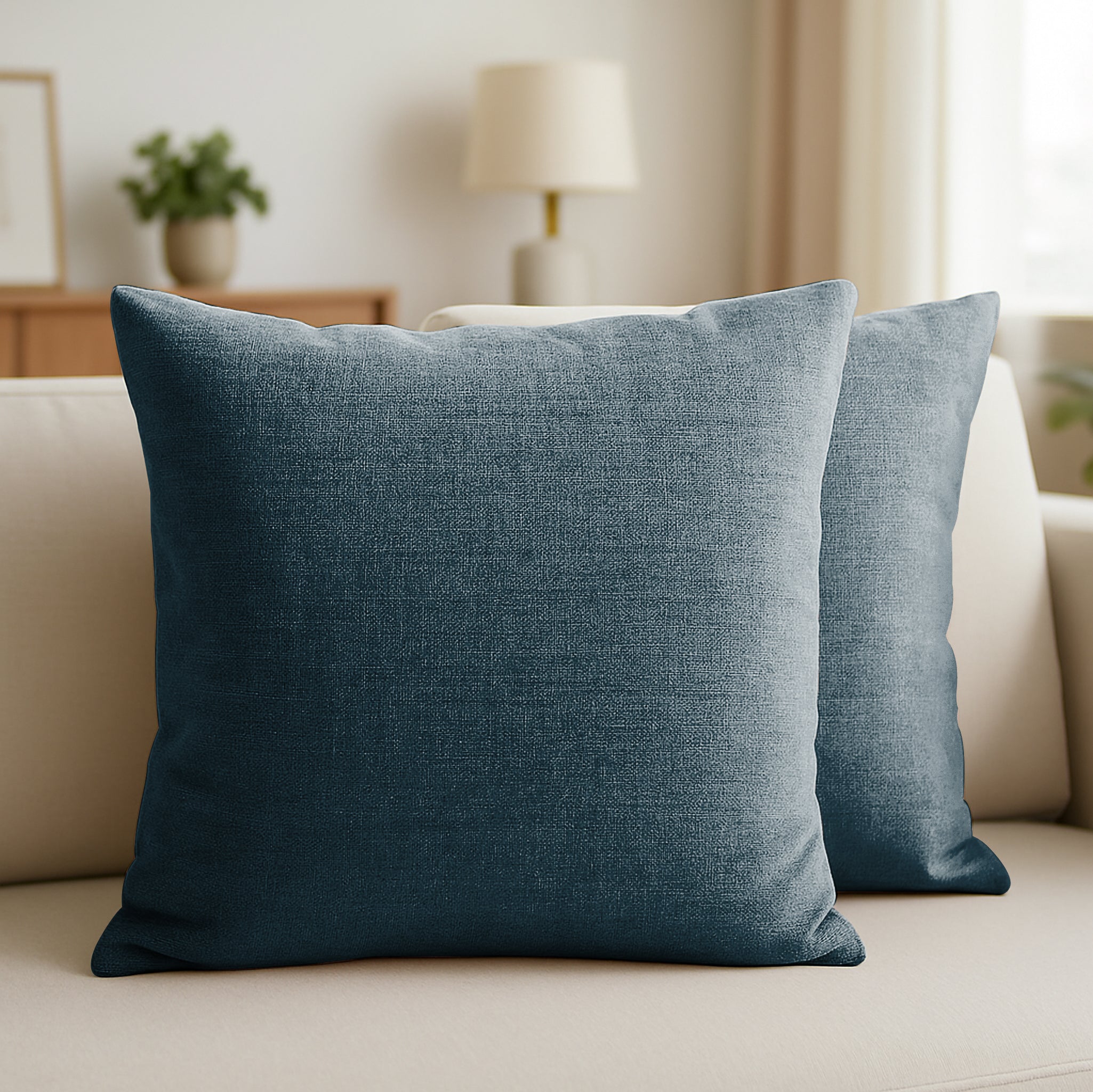 PUMA CHARCOAL CUSHION COVER (Pack of 2)