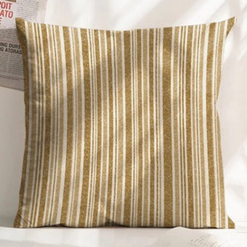 PONTO YELLOW (16X16 INCH) DIGITAL PRINTED CUSHION COVER (Pack of 2)