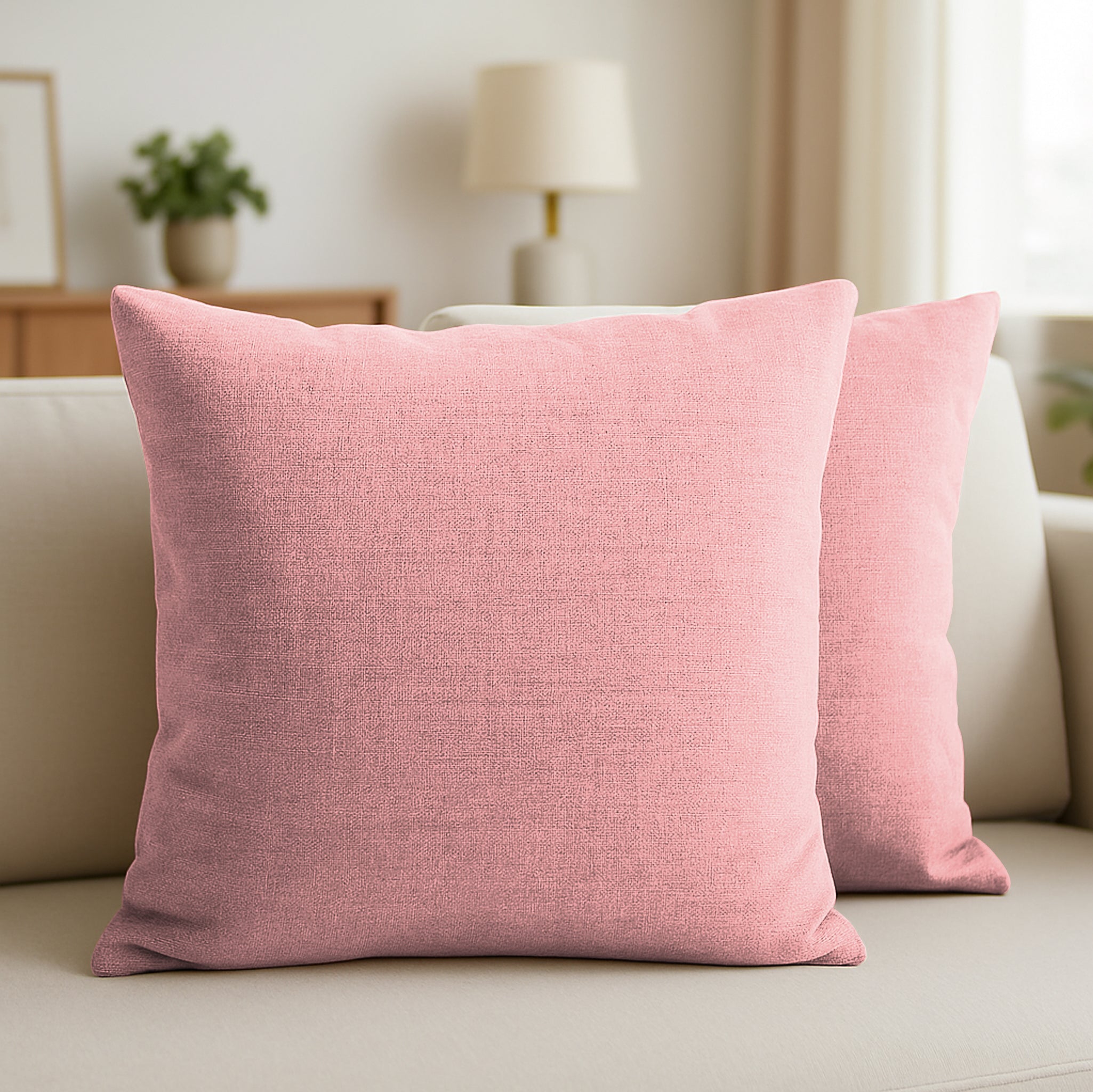 BAKER PINK CUSHION COVER (Pack of 2)