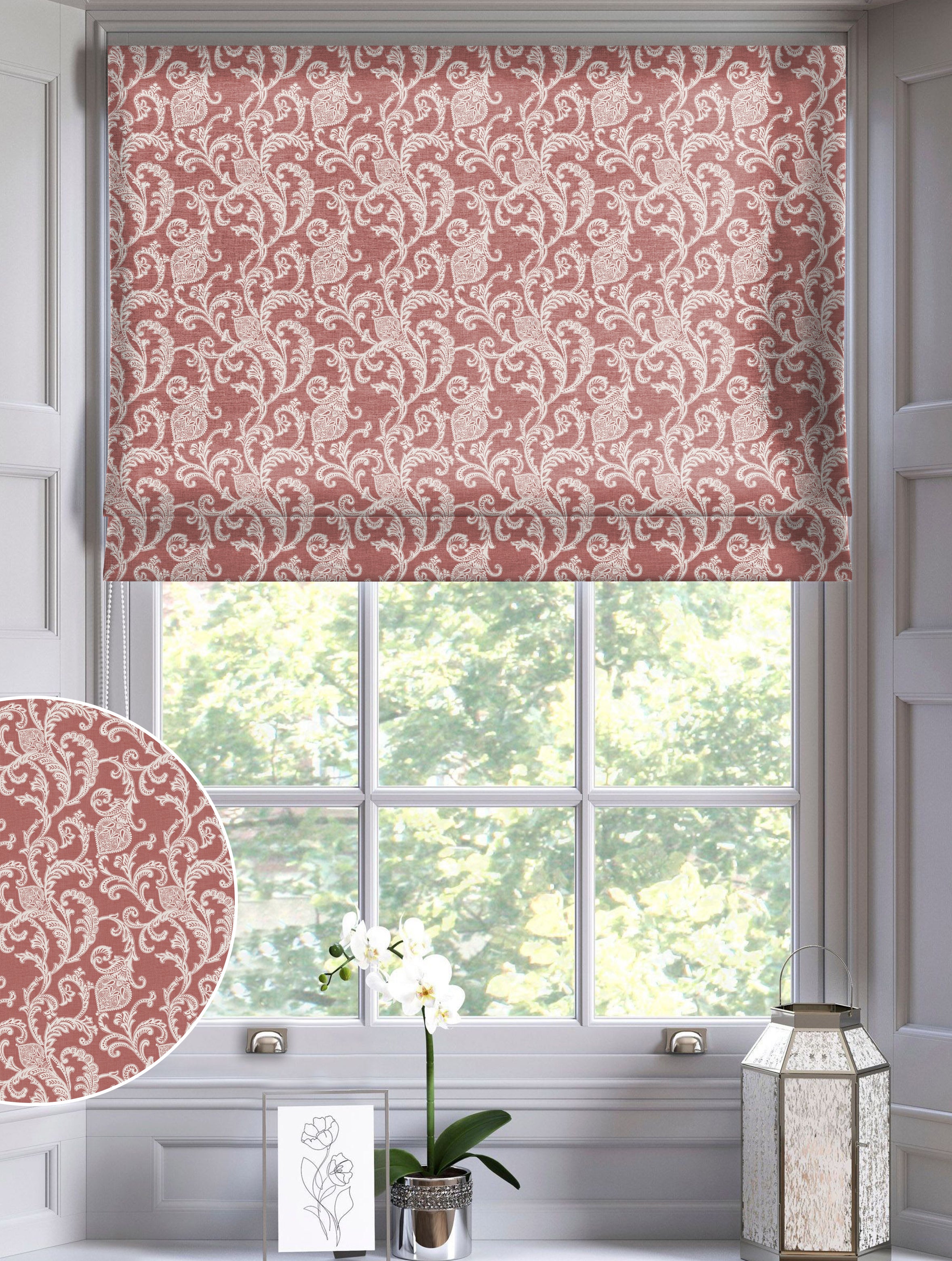 KOCHIN BRANDY READY MADE ROMAN BLIND