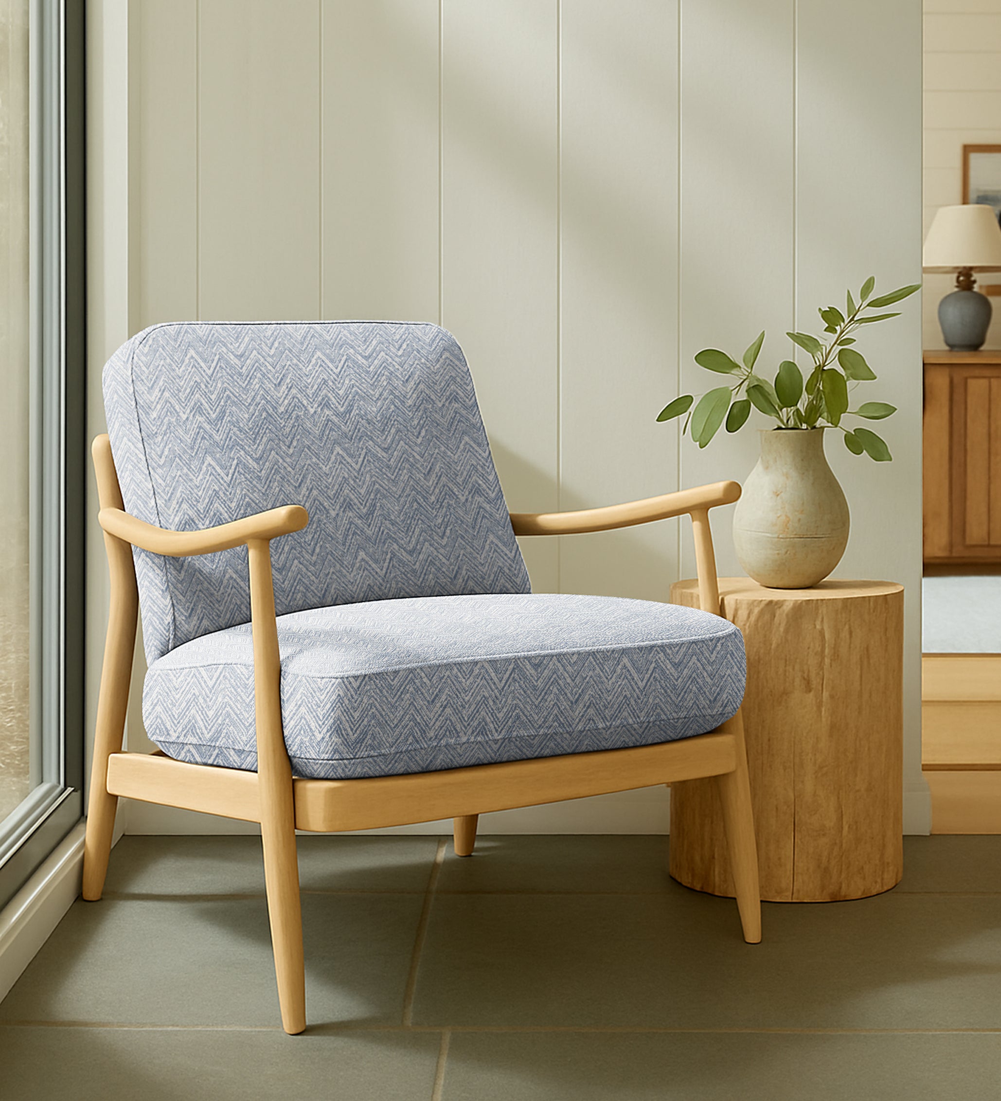 SONORA INK BLUE UPHOLSTERY FABRIC