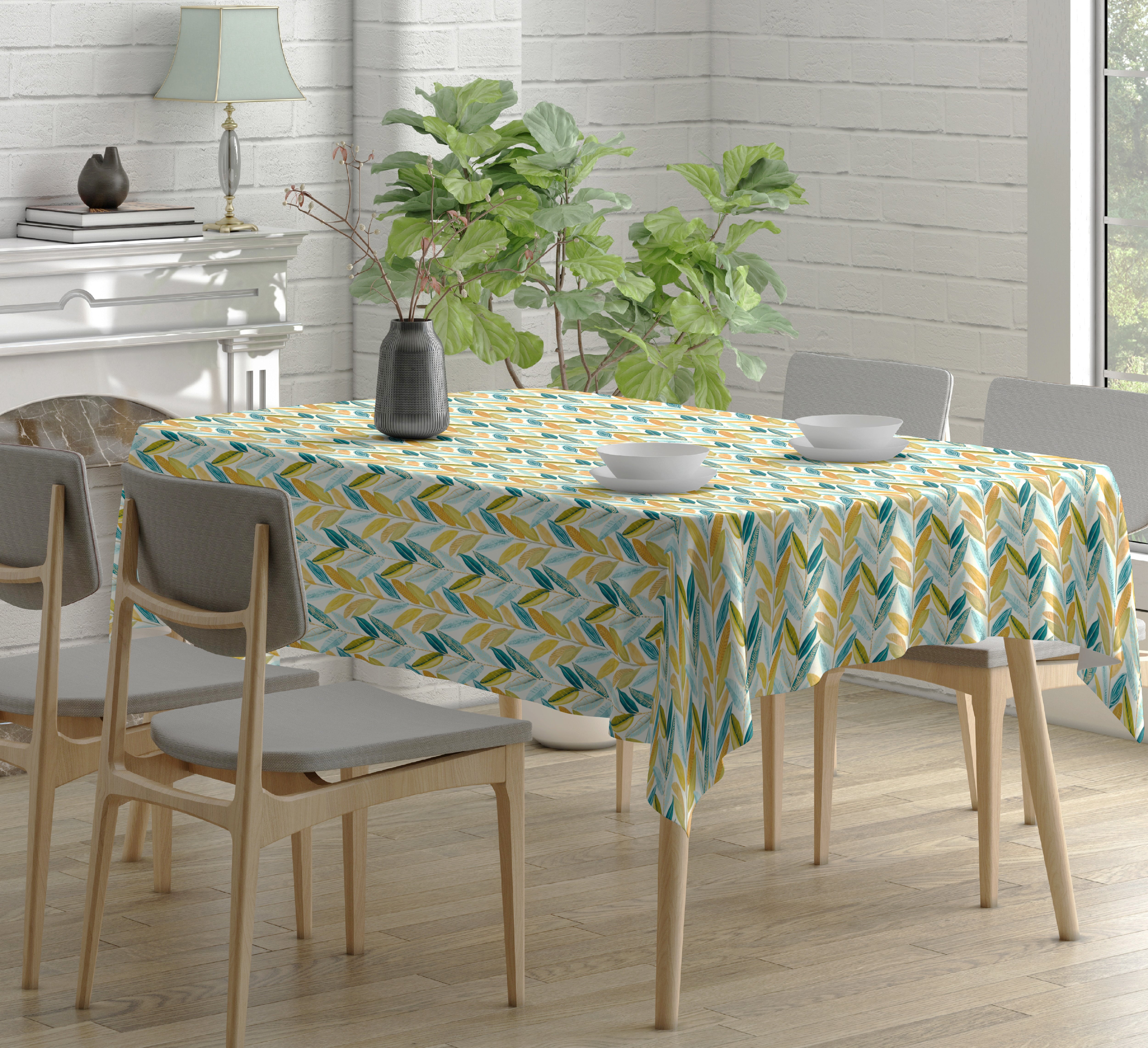 MANDALAY GREEN TABLE CLOTH