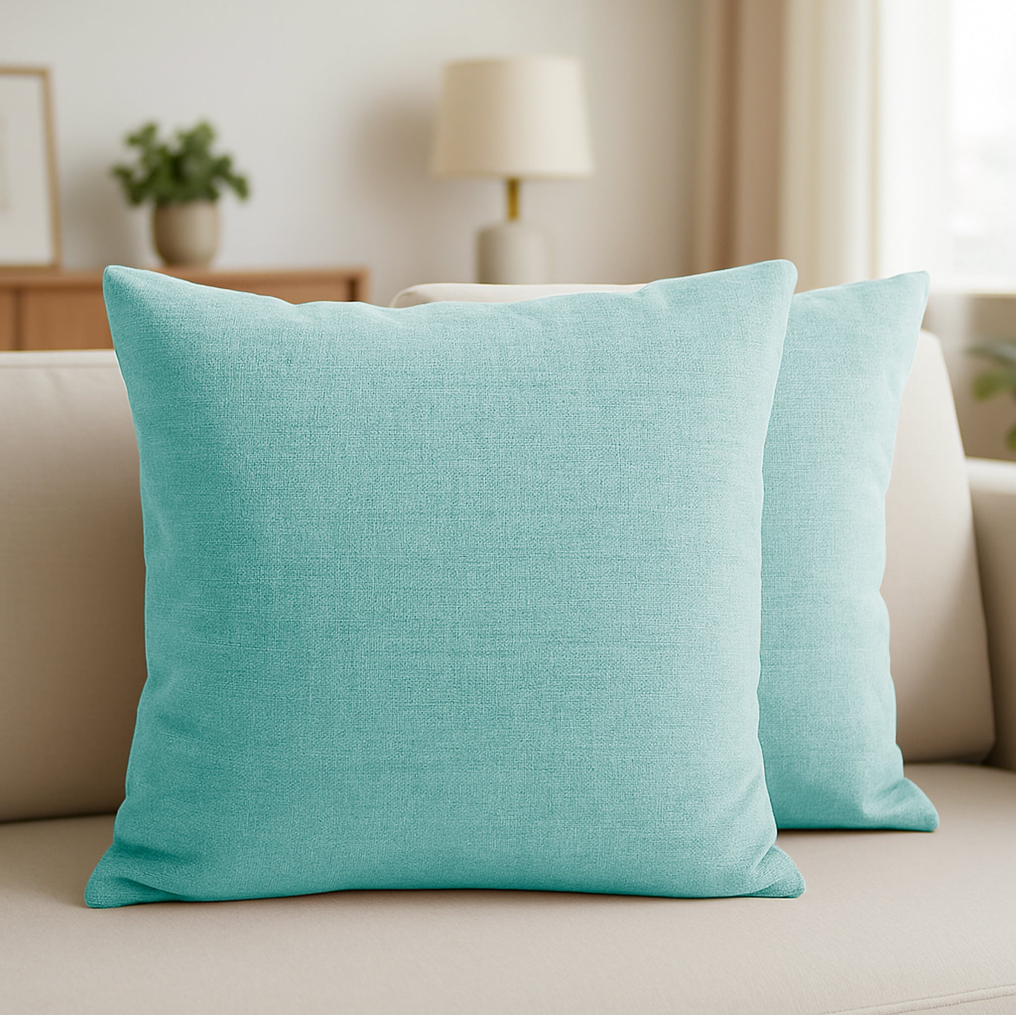 PUMA LIGHT BLUE CUSHION COVER (Pack of 2)