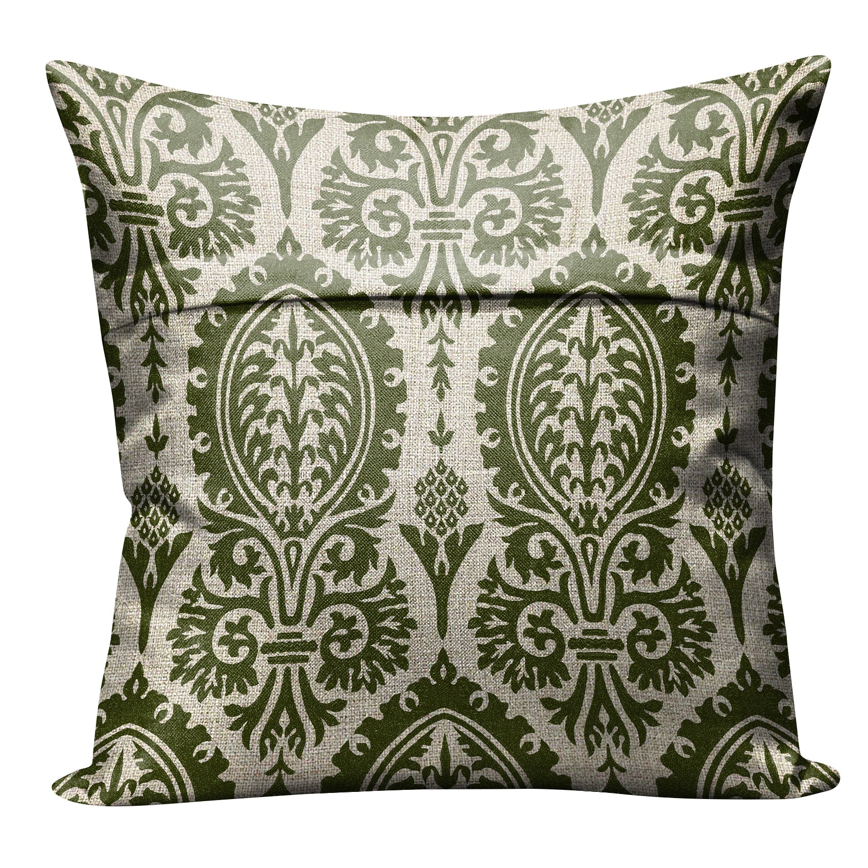 MANCHESTER ARMY GREEN DIGITAL PRINTED CUSHION COVER (Pack of 2)