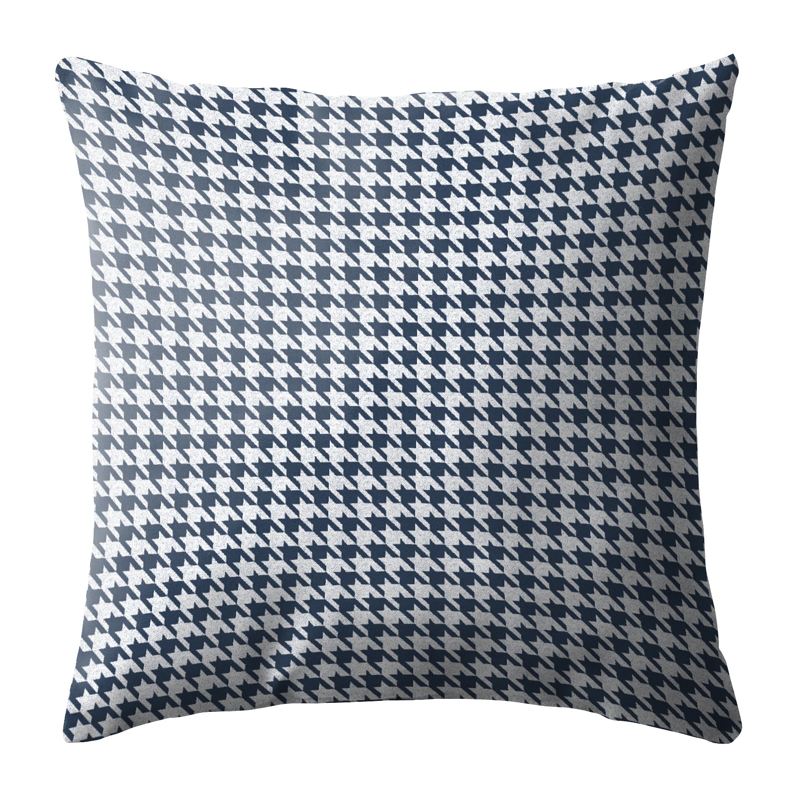 HOUNDSTOOTH BLEU (16X16 INCH) DIGITAL PRINTED CUSHION COVER