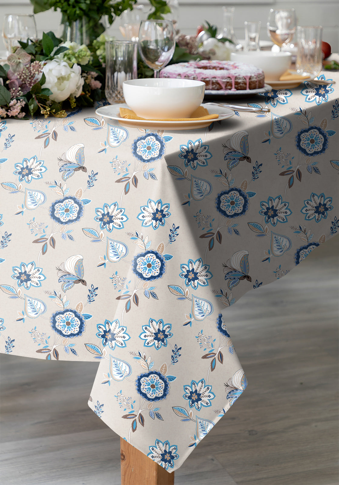 BEAU BLUE Table Cloth