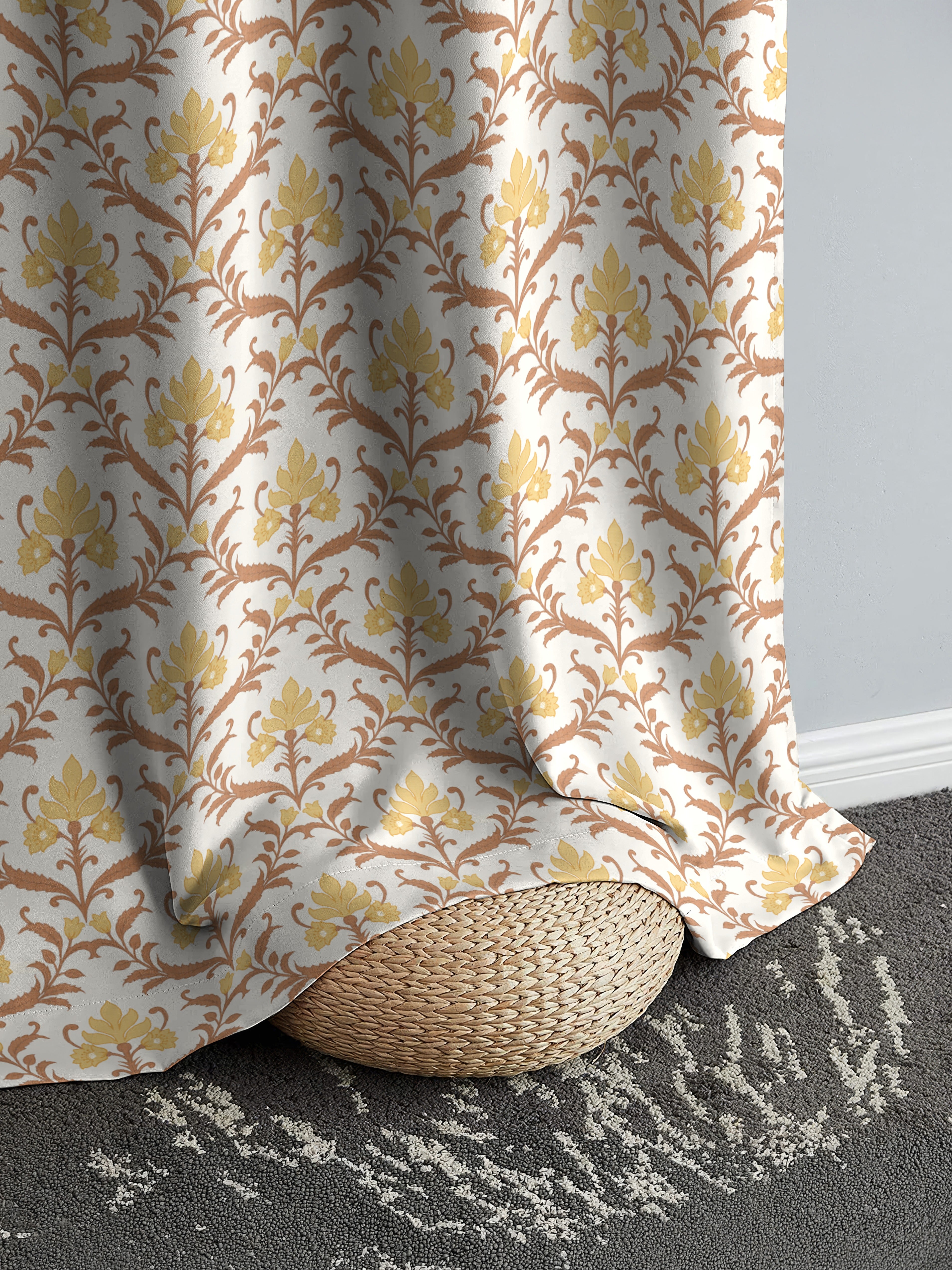 ZODIAC MATTY APACHE PRINTED ROOM DARKENER CURTAIN