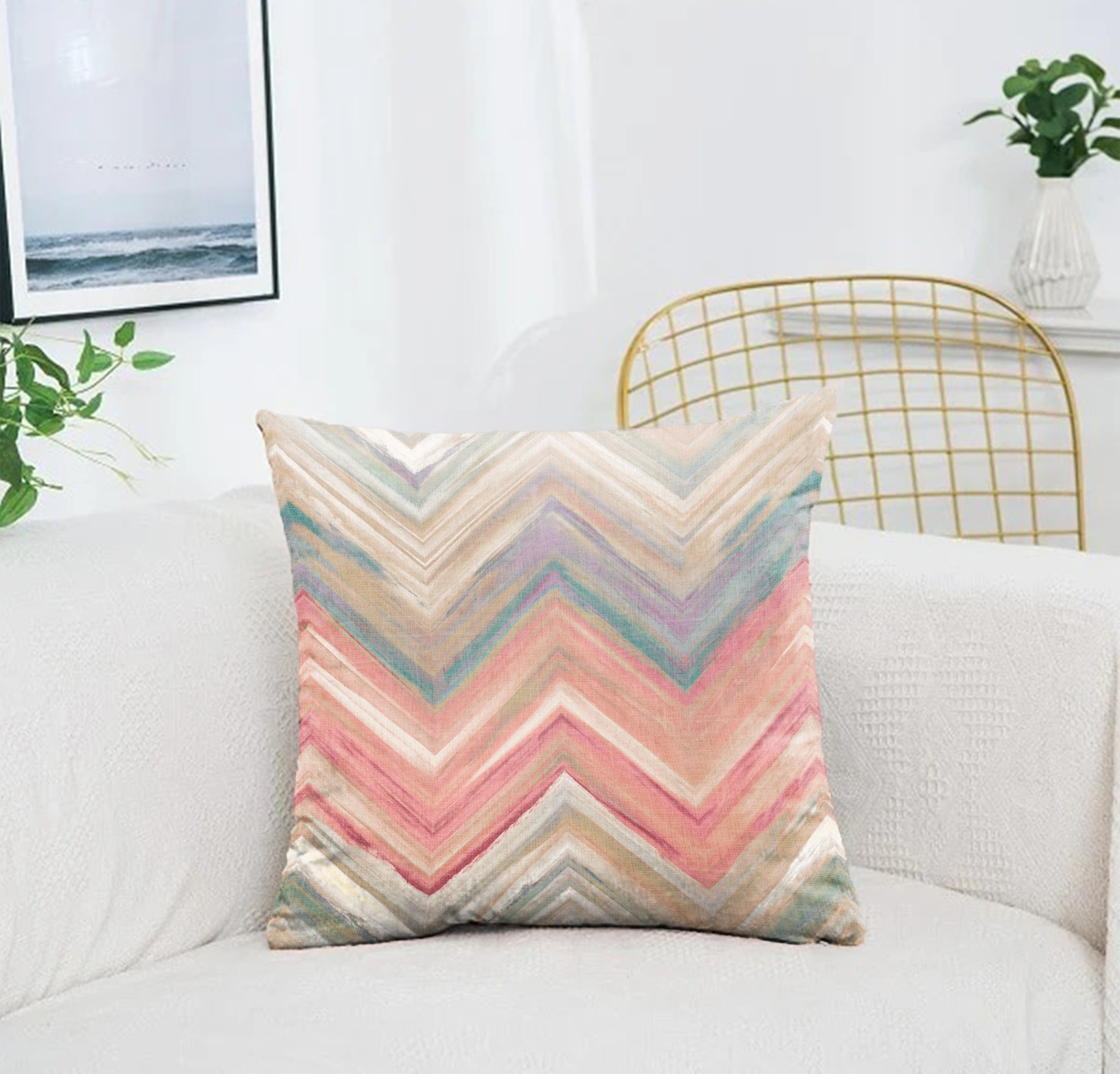 BRINN PINK CUSHION COVER (Pack of 2)