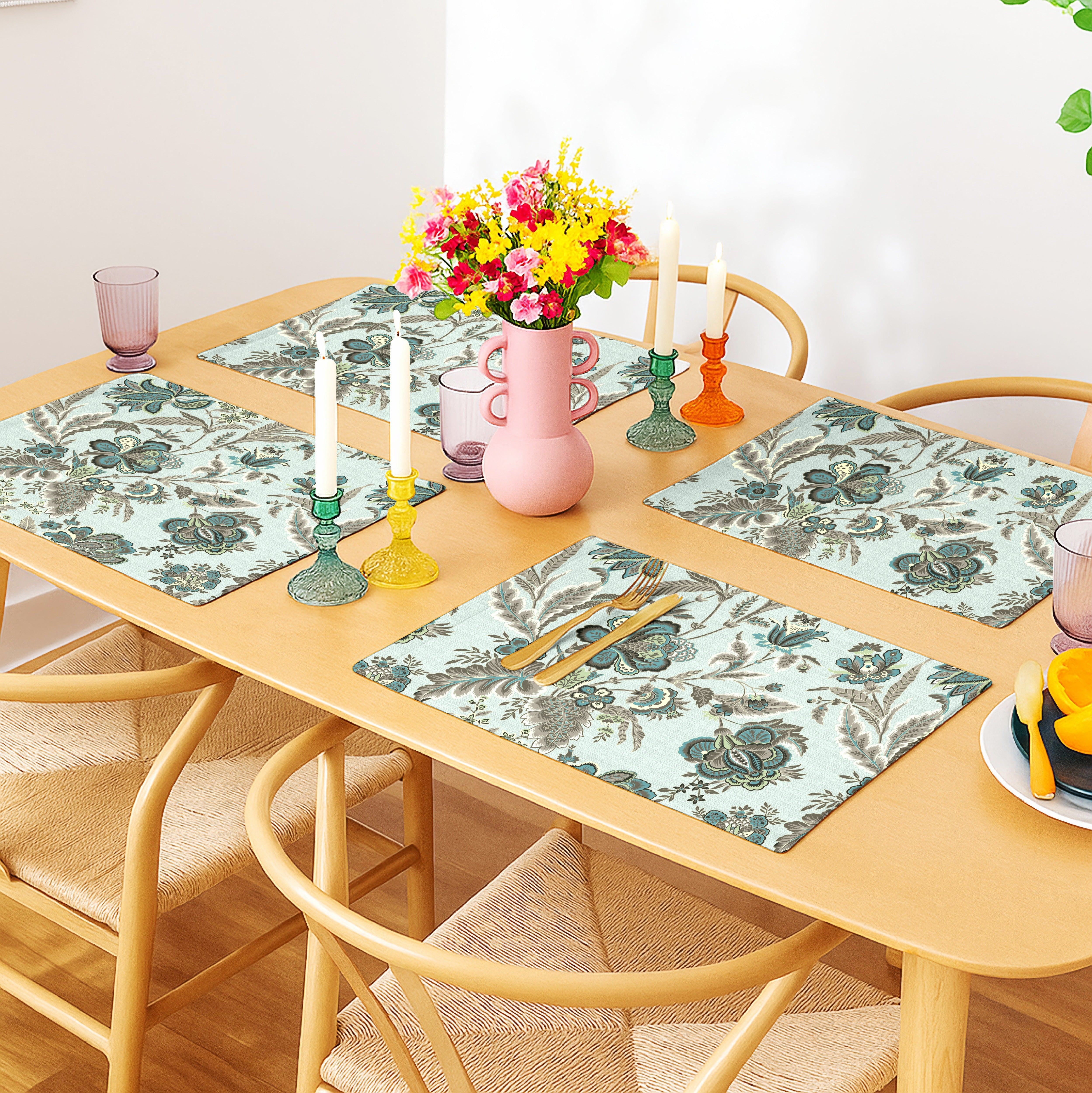 CALVIA GREEN REVERSIBLE PLACEMAT