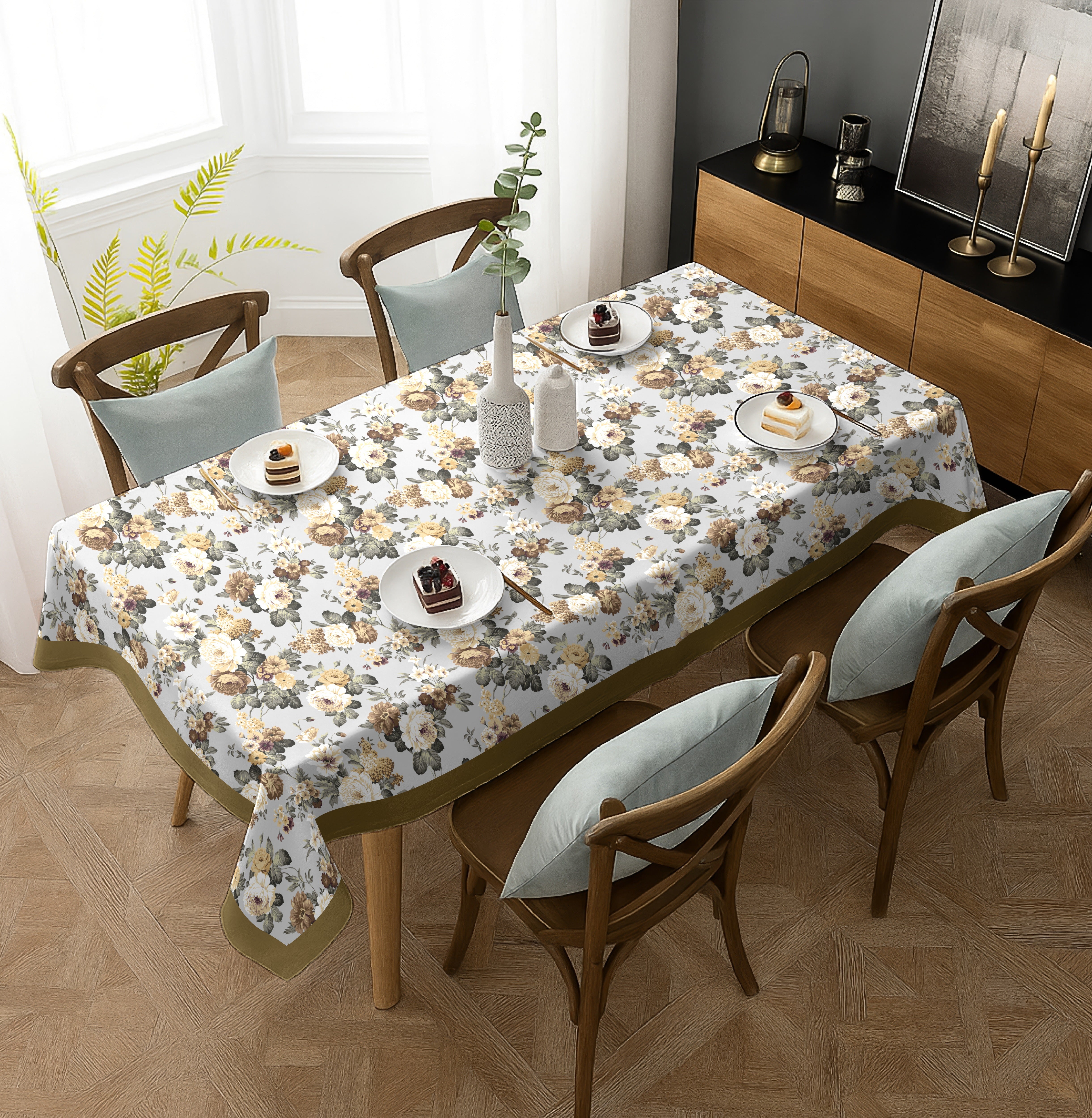 BELGIUM YELLOW TABLE CLOTH