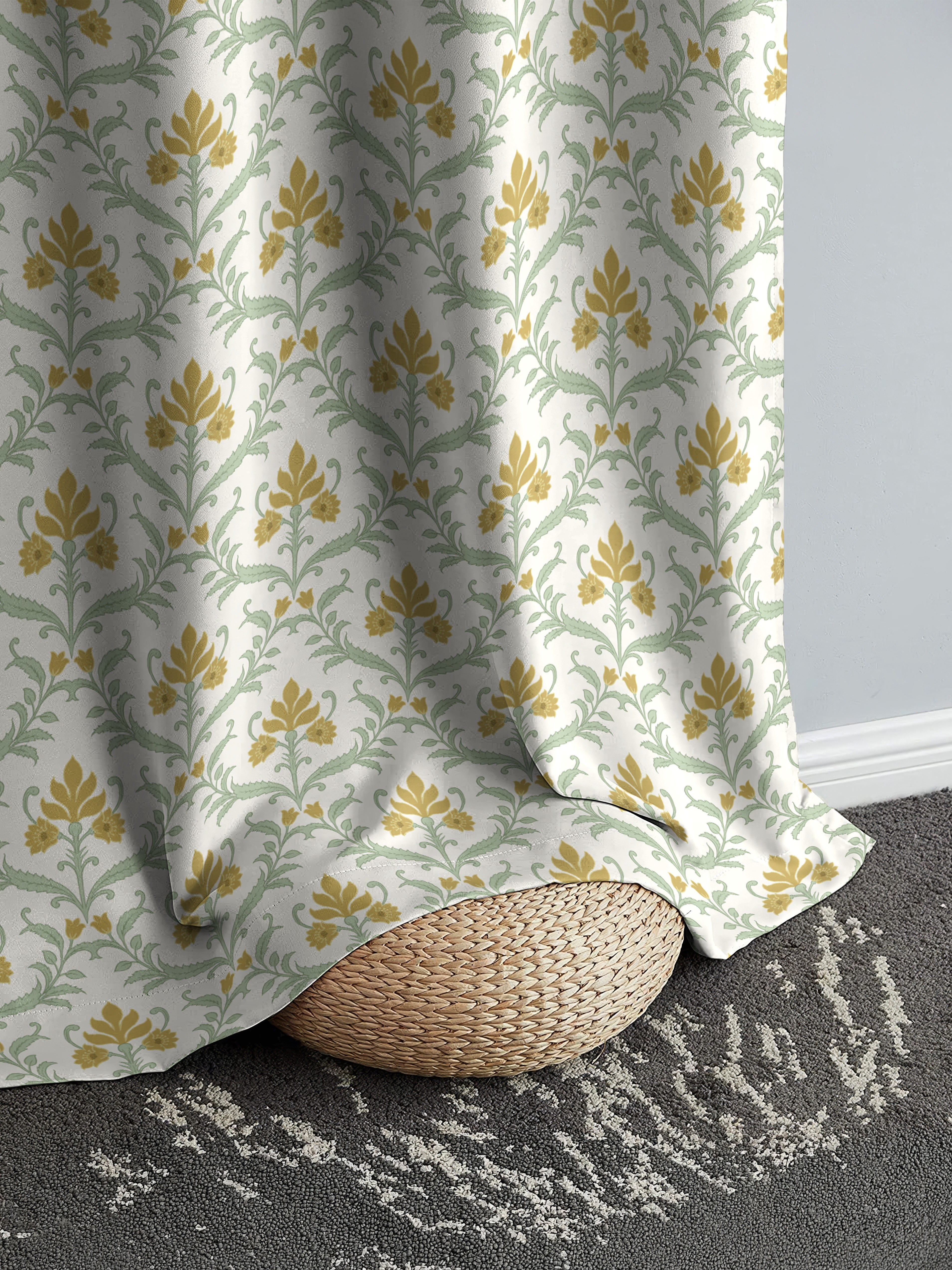 PRINTED ROOM DARKENER CURTAIN