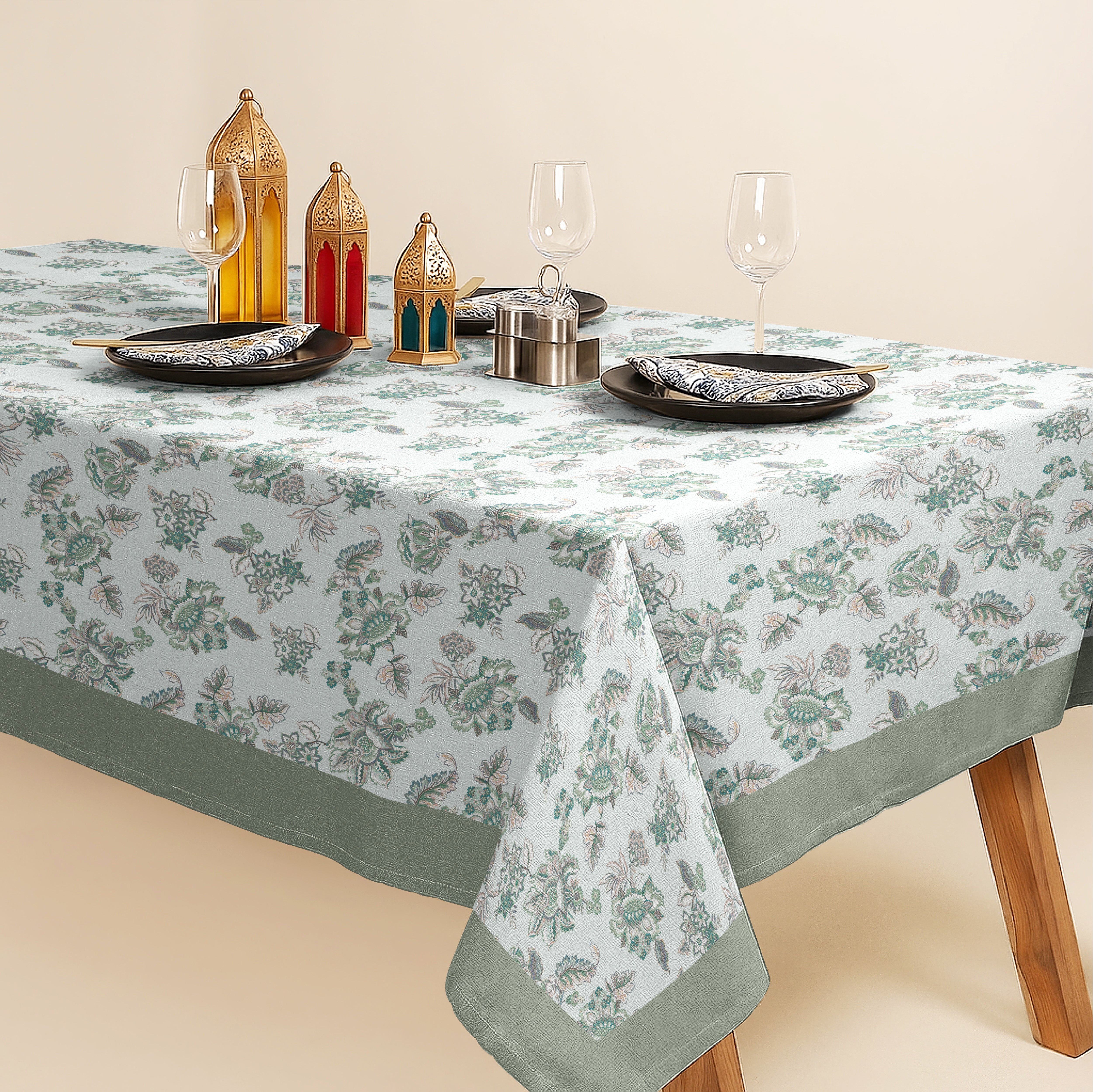ANZIO LIGHTGREEN TABLE CLOTH