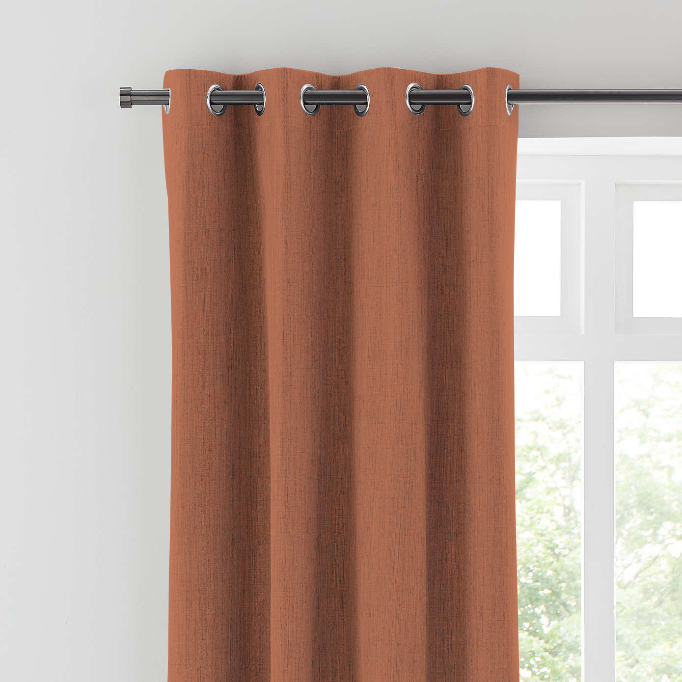 BROOKE CLAY PRINTED BLACKOUT CURTAINS