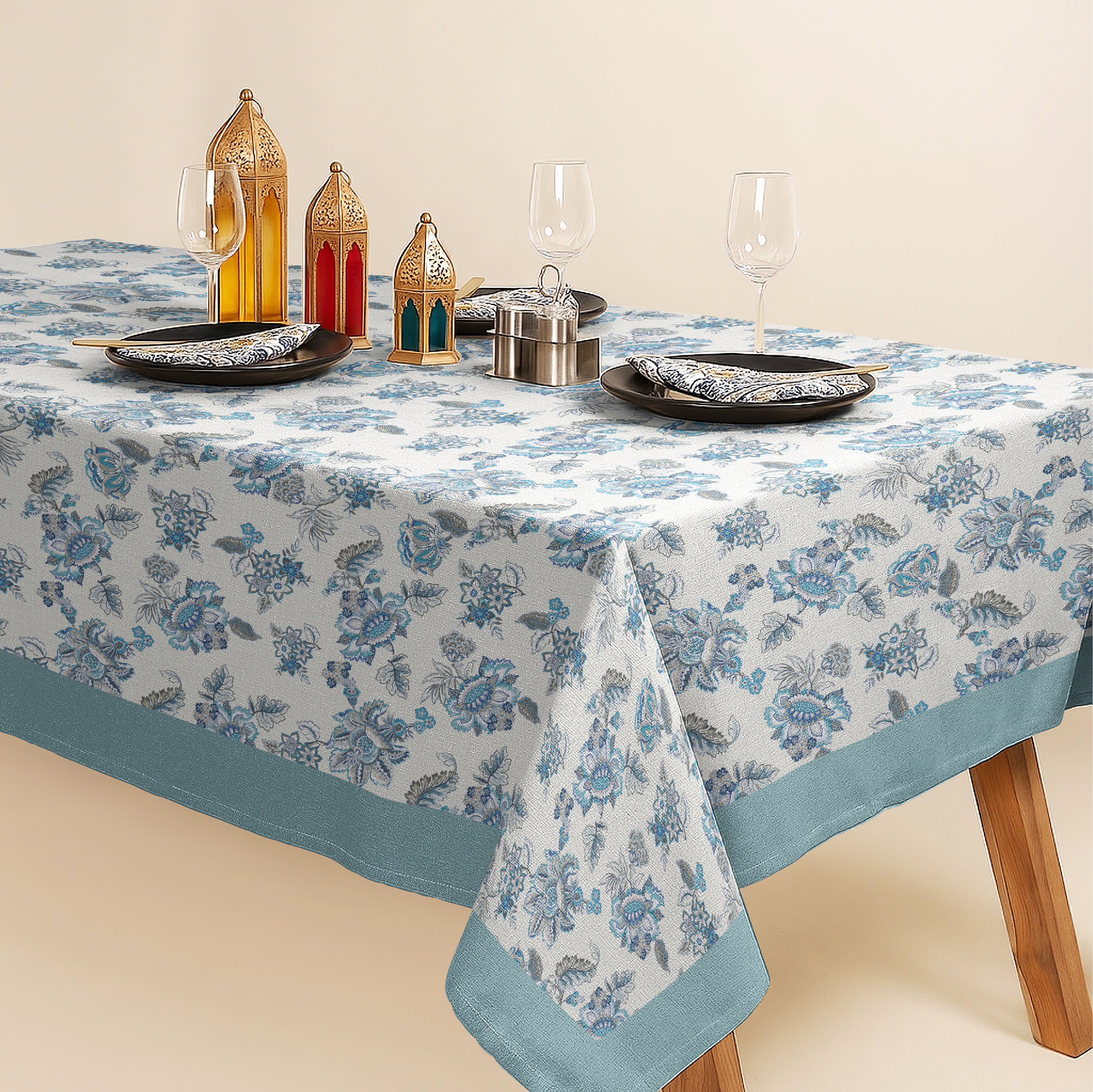 ANZIO BLUE TABLE CLOTH