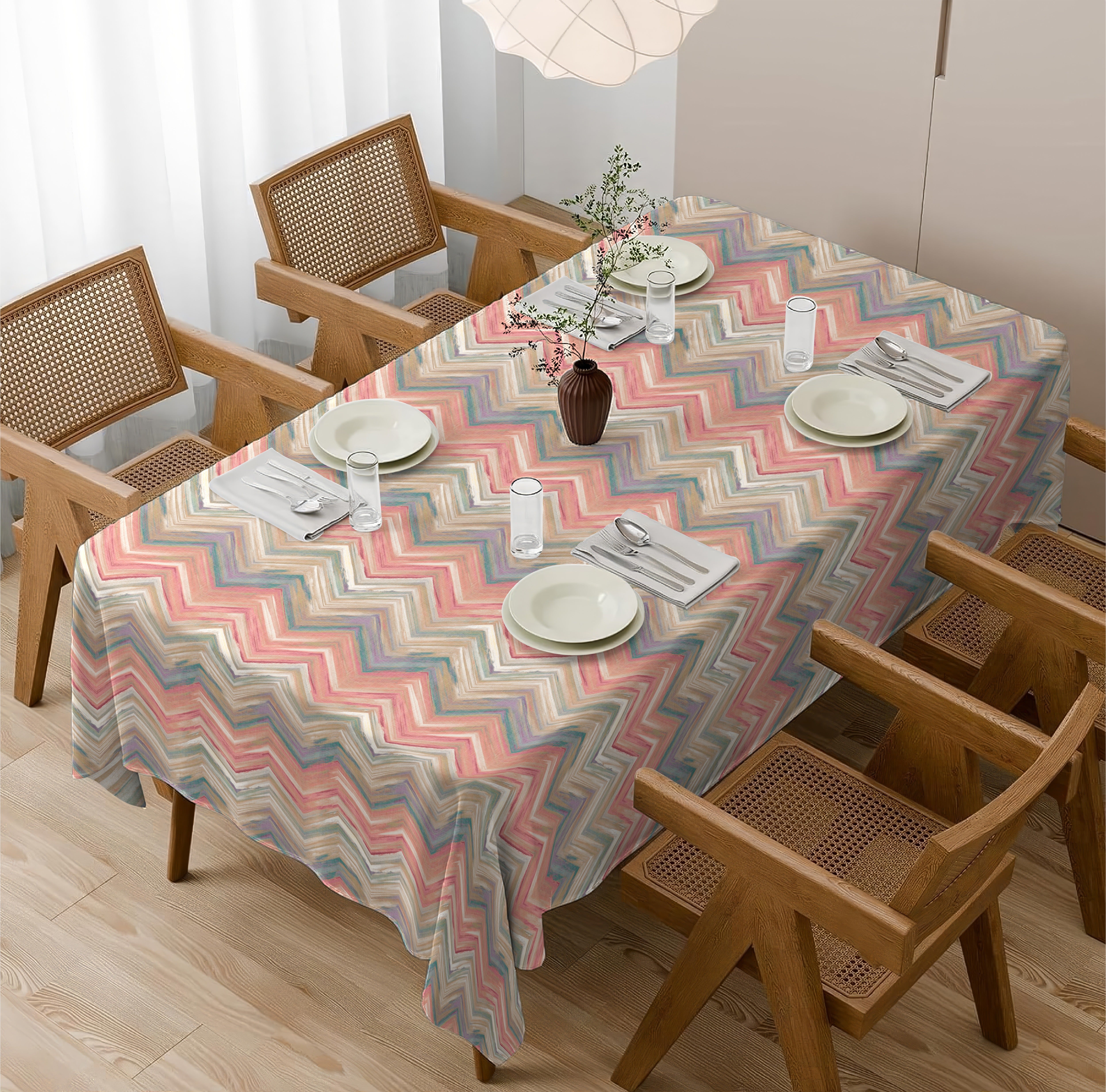 BRINN PINK TABLE CLOTH