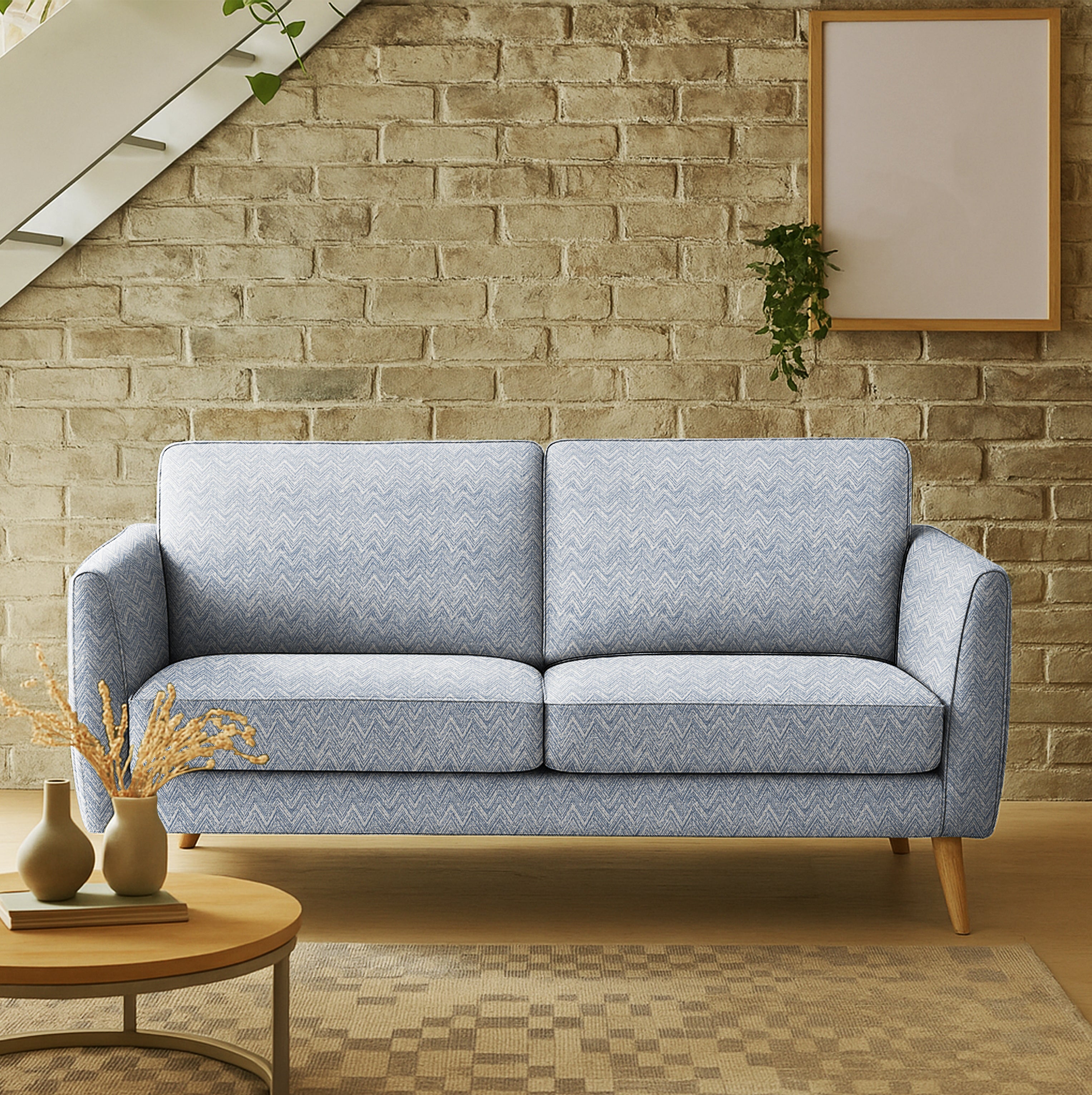 SONORA INK BLUE UPHOLSTERY FABRIC