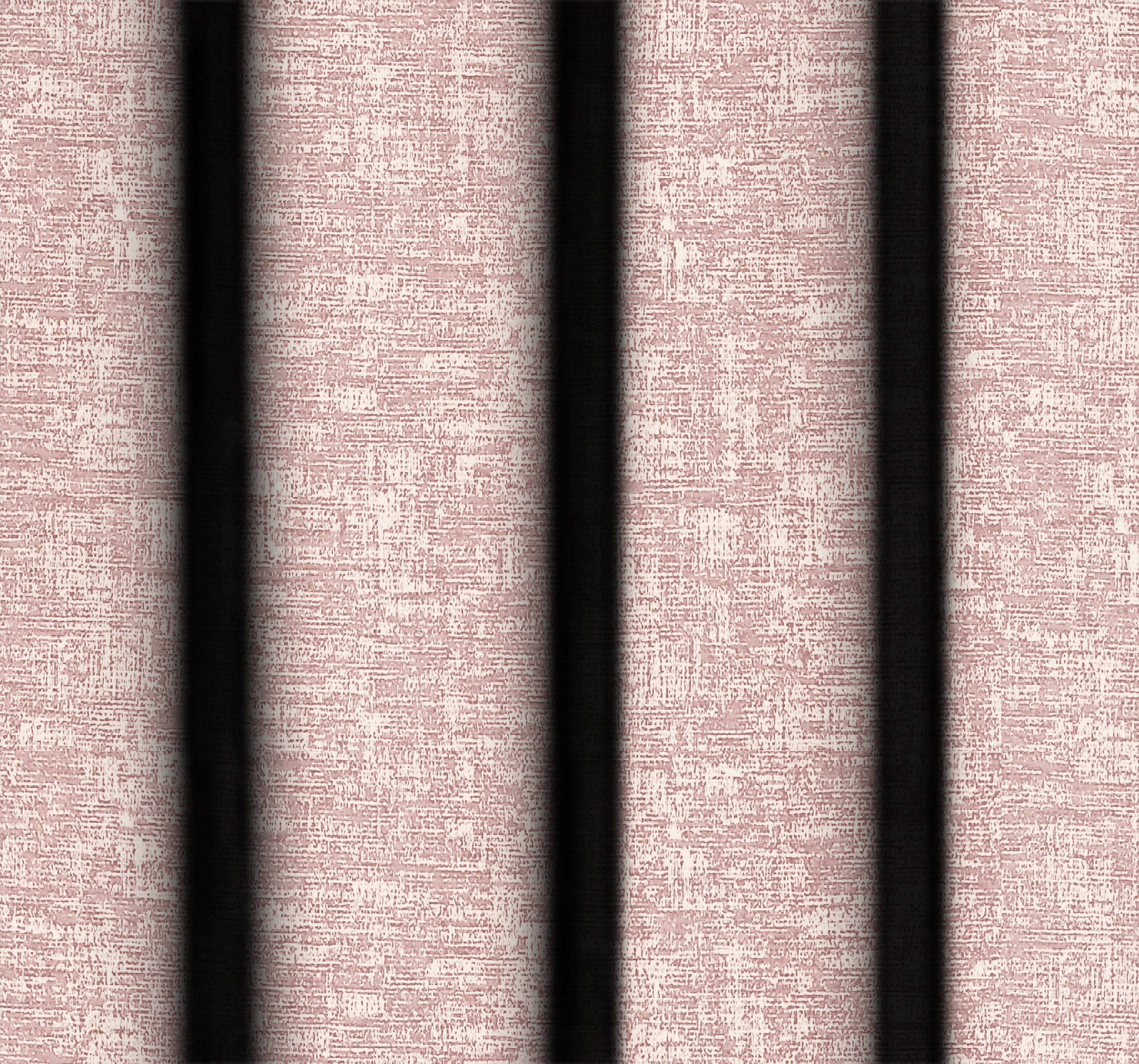 SUNBLOCK TEXTURE LASA BABY PINK PRINTED BLACKOUT CURTAIN