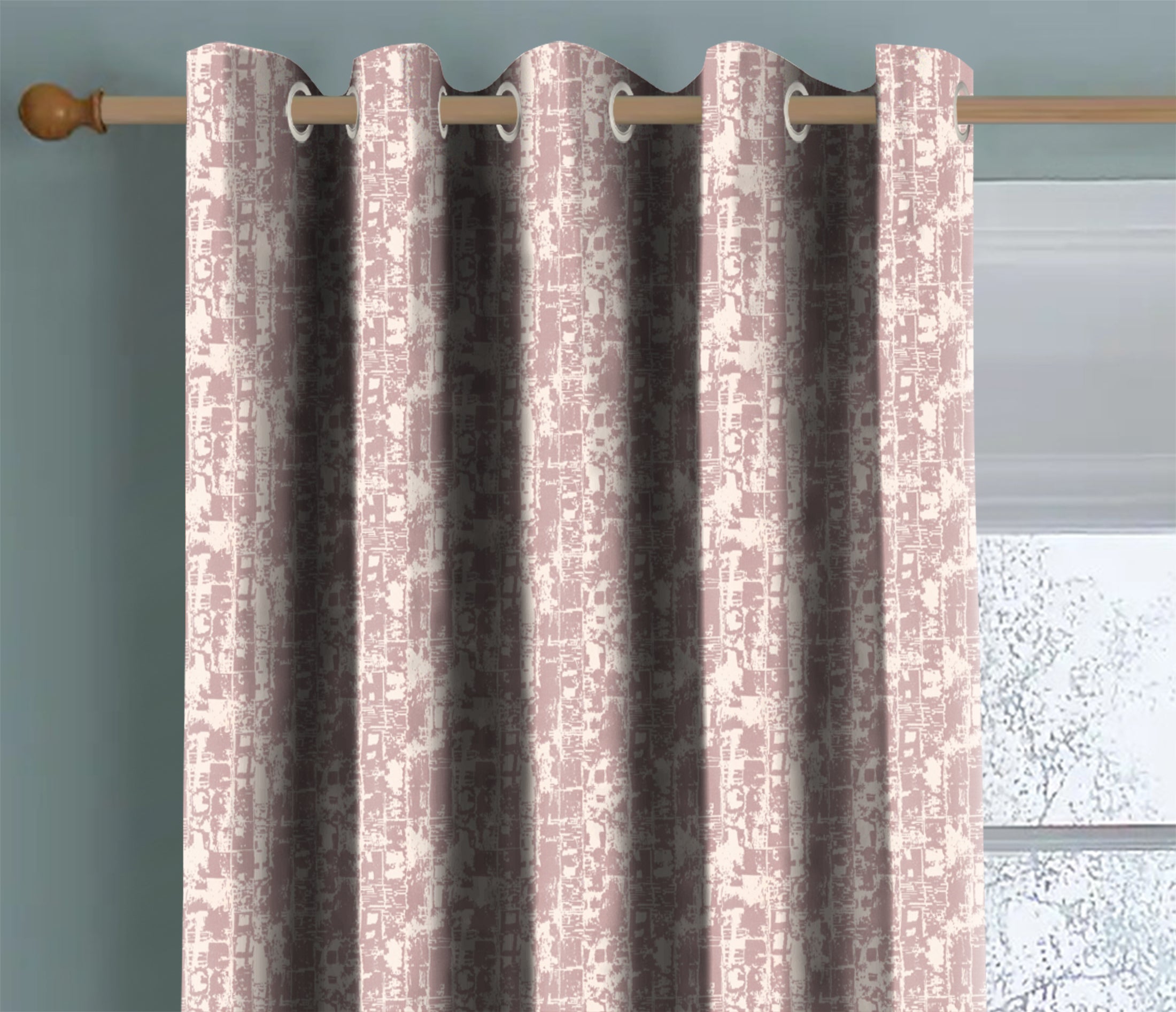 LEO BABY PINK BLACKOUT CURTAINS