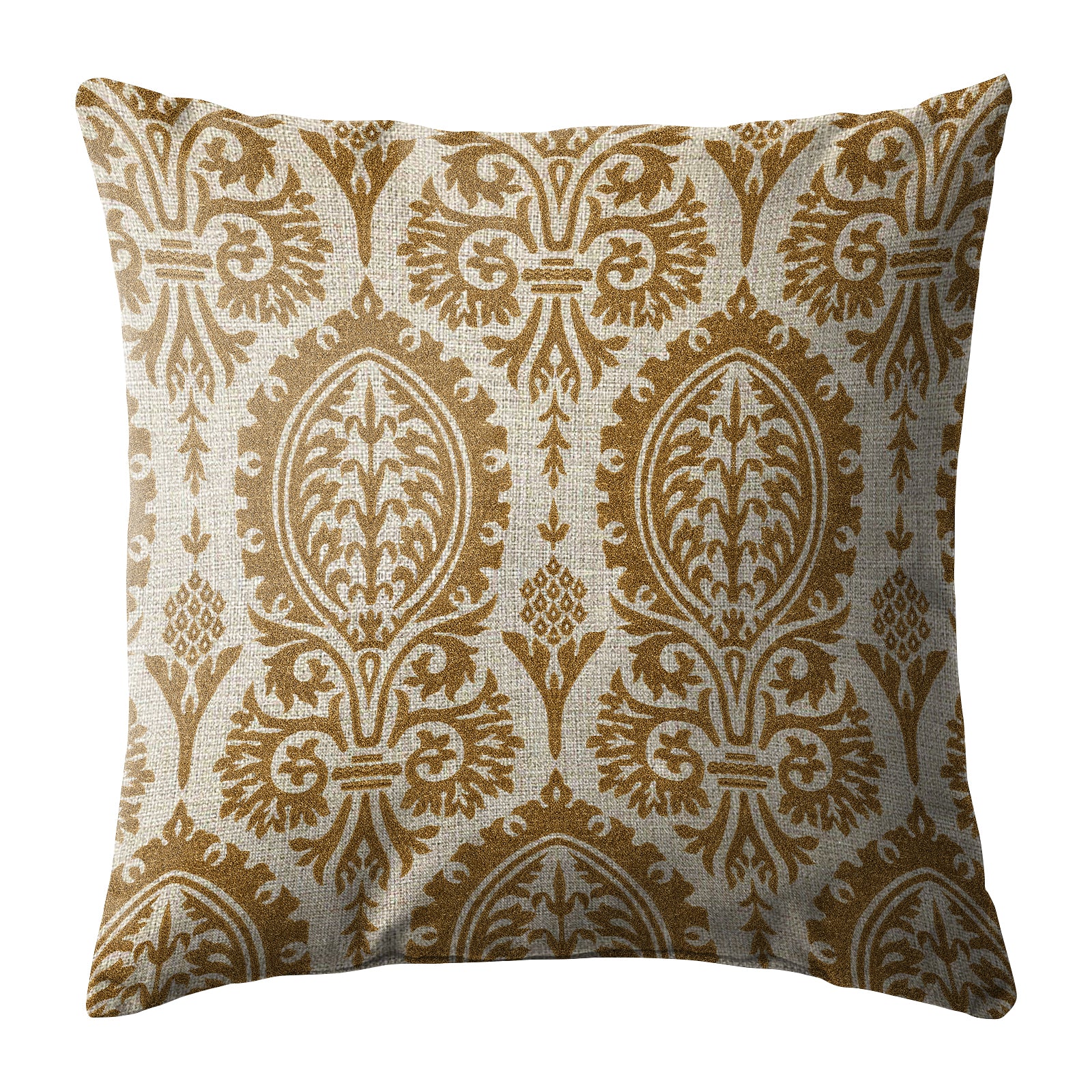 MANCHESTER BISTRE BROWN DIGITAL PRINTED CUSHION COVER (Pack of 2)