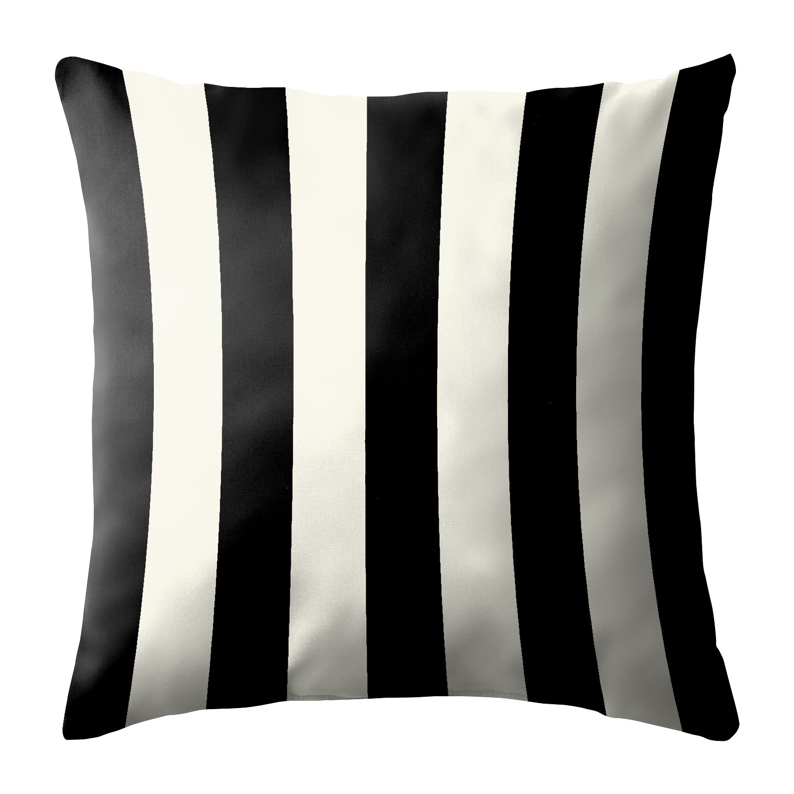 SPRING GALLERY BIG STRIPE BLACK (16X16 INCH) DIGITAL PRINTED CUSHION COVER