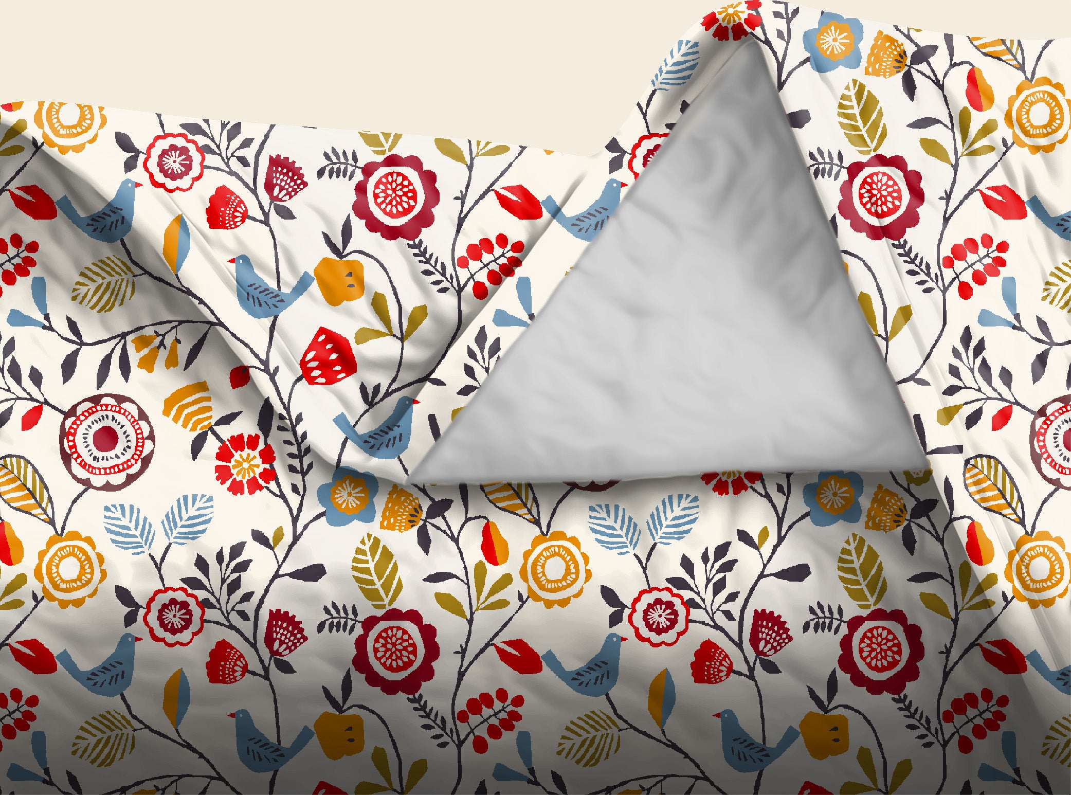 DAWN BLUE BEDSHEET FOR DOUBLE BED WITH 2 PILLOWCOVERS KING SIZE (104" X 90")