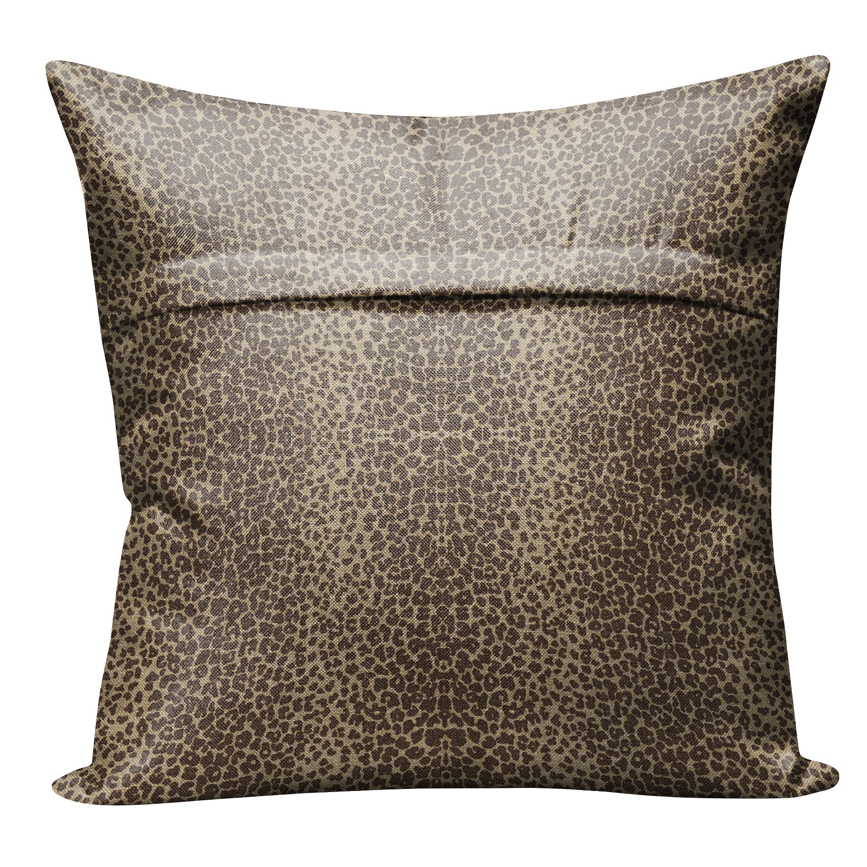 CHEETAH BROWN DIGITAL PRINTED CUSHION COVER (Pack of 2)