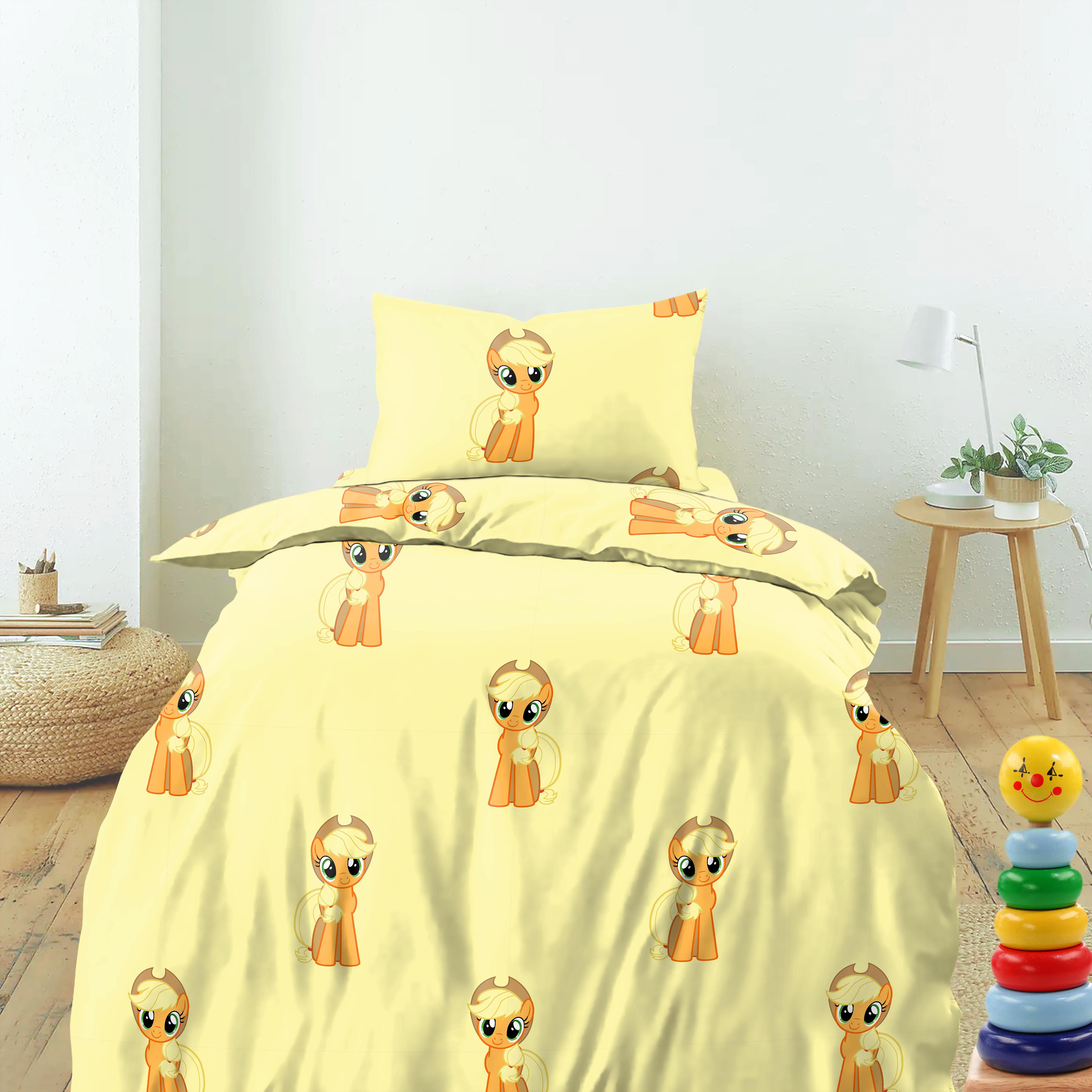 Bedcover Applejack Buttermilk for Single Bed with Pillow Covers King Size (60" X 90")