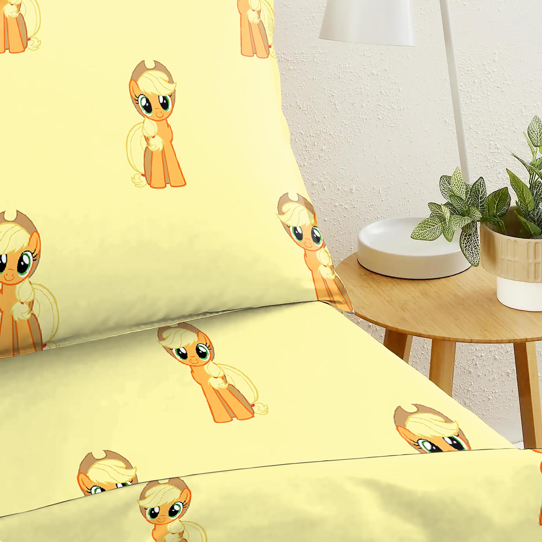 Bedcover Applejack Buttermilk for Single Bed with Pillow Covers King Size (60" X 90")