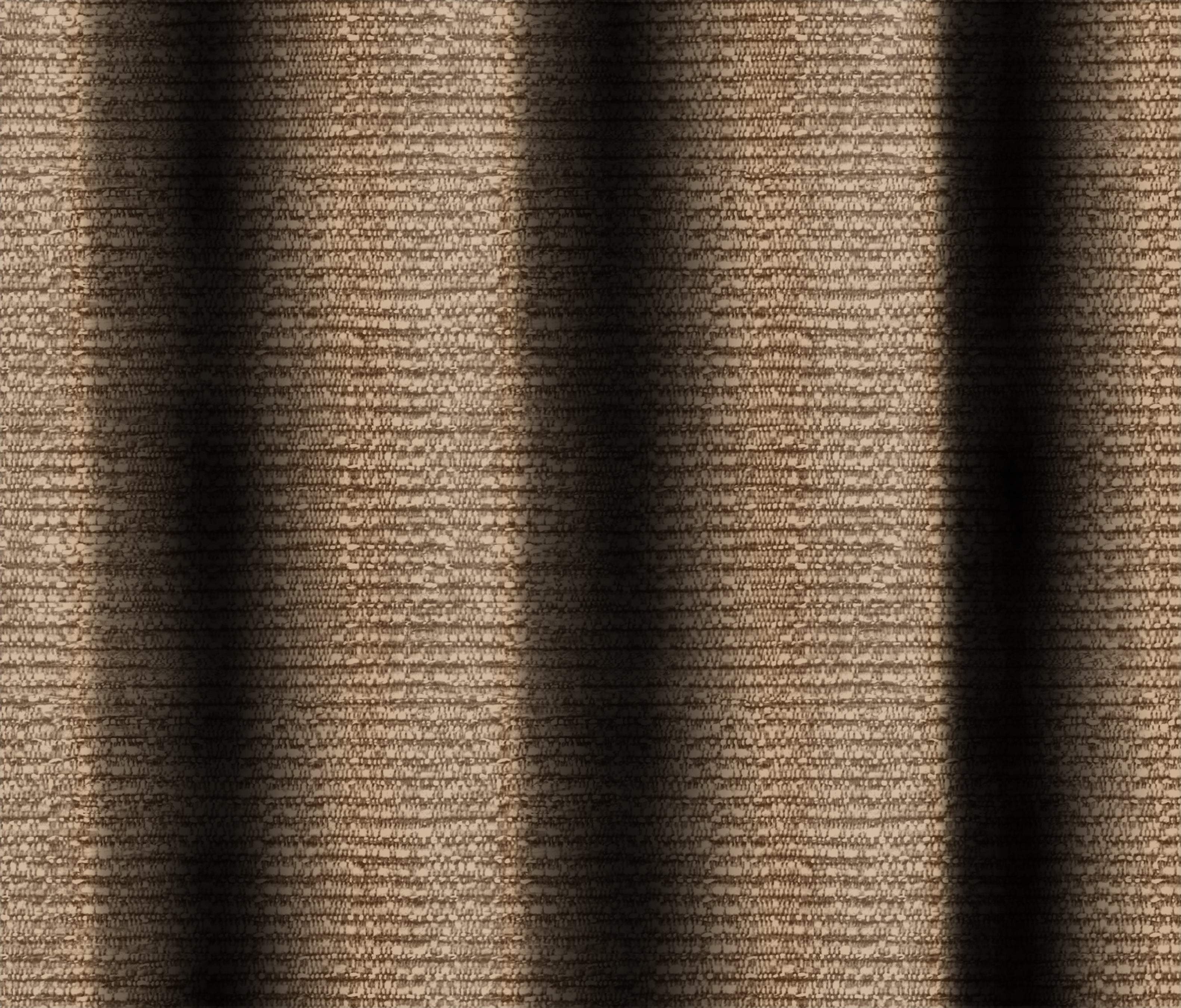 SUNBLOCK SLUBBY COFFEE PRINTED BLACKOUT CURTAINS