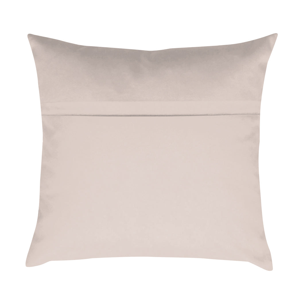 RAINBOW VELVET CREAM-04 CUSHION COVER (Pack of 2)
