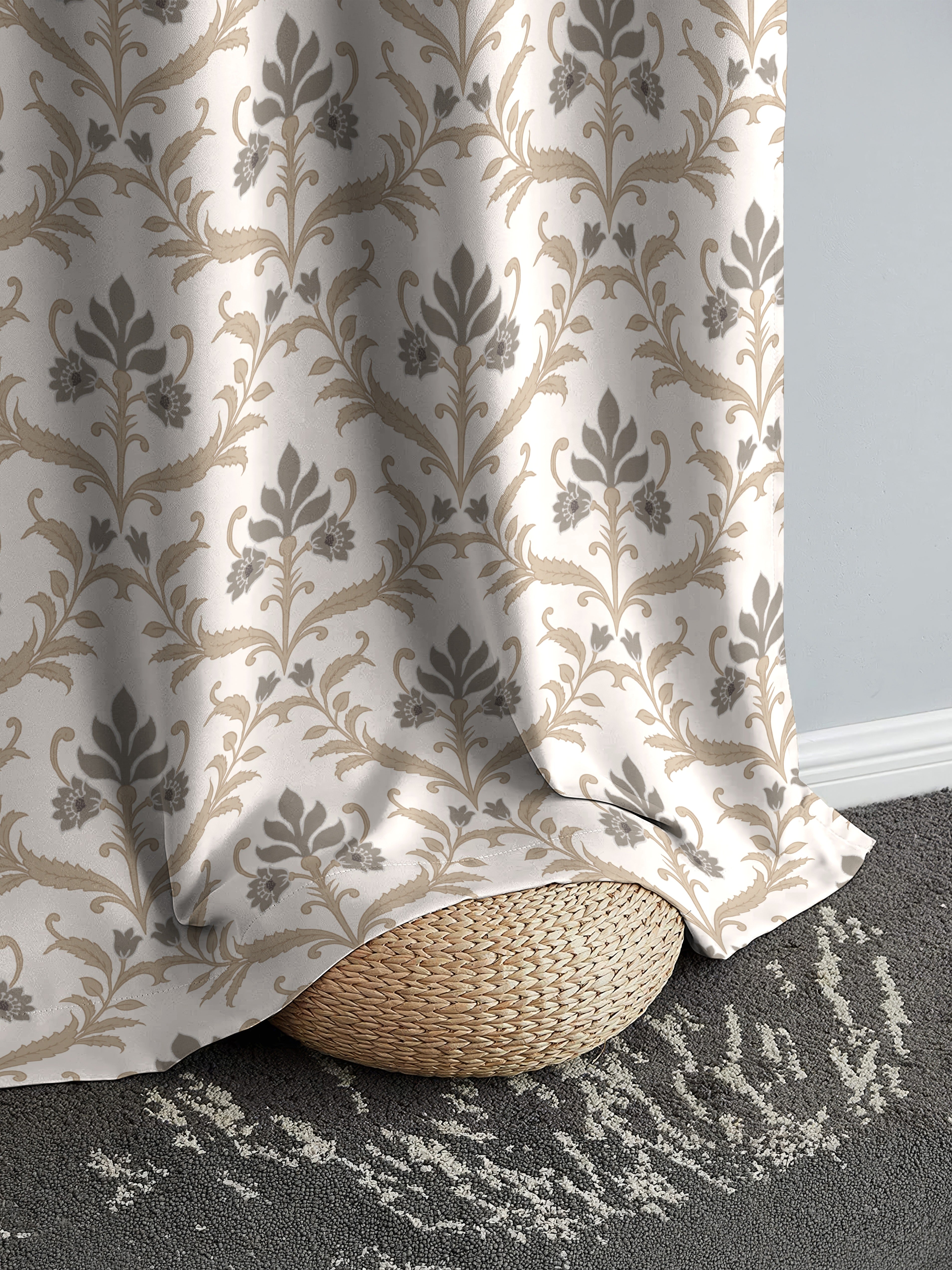 ZODIAC MATTY AMERICAN PRINTED ROOM DARKENER CURTAIN