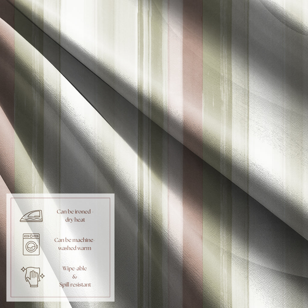ALVIN STRIPES LIGHT-GREEN TABLE CLOTH