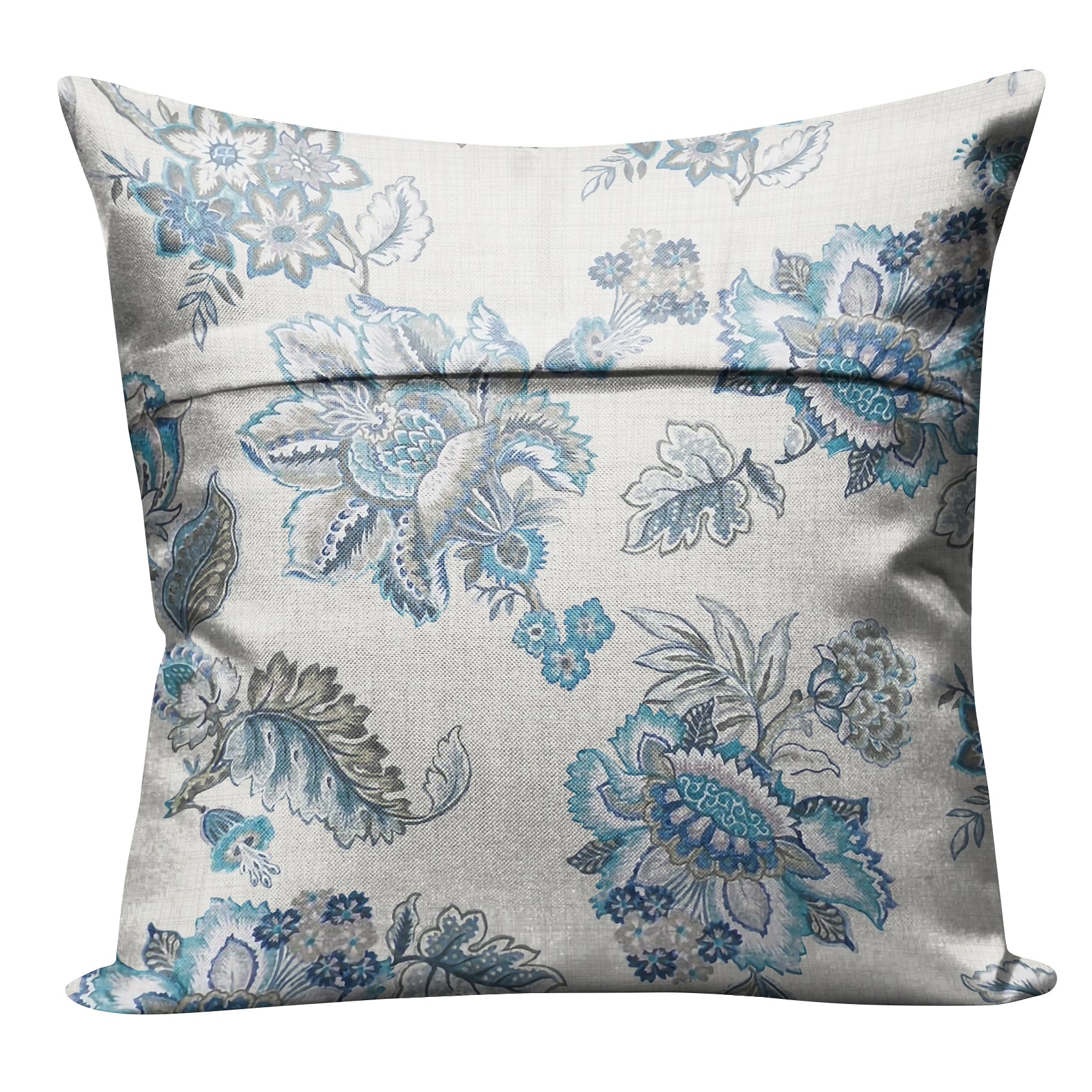 ANZIO BLUE DIGITAL PRINTED CUSHION COVER (Pack of 2)