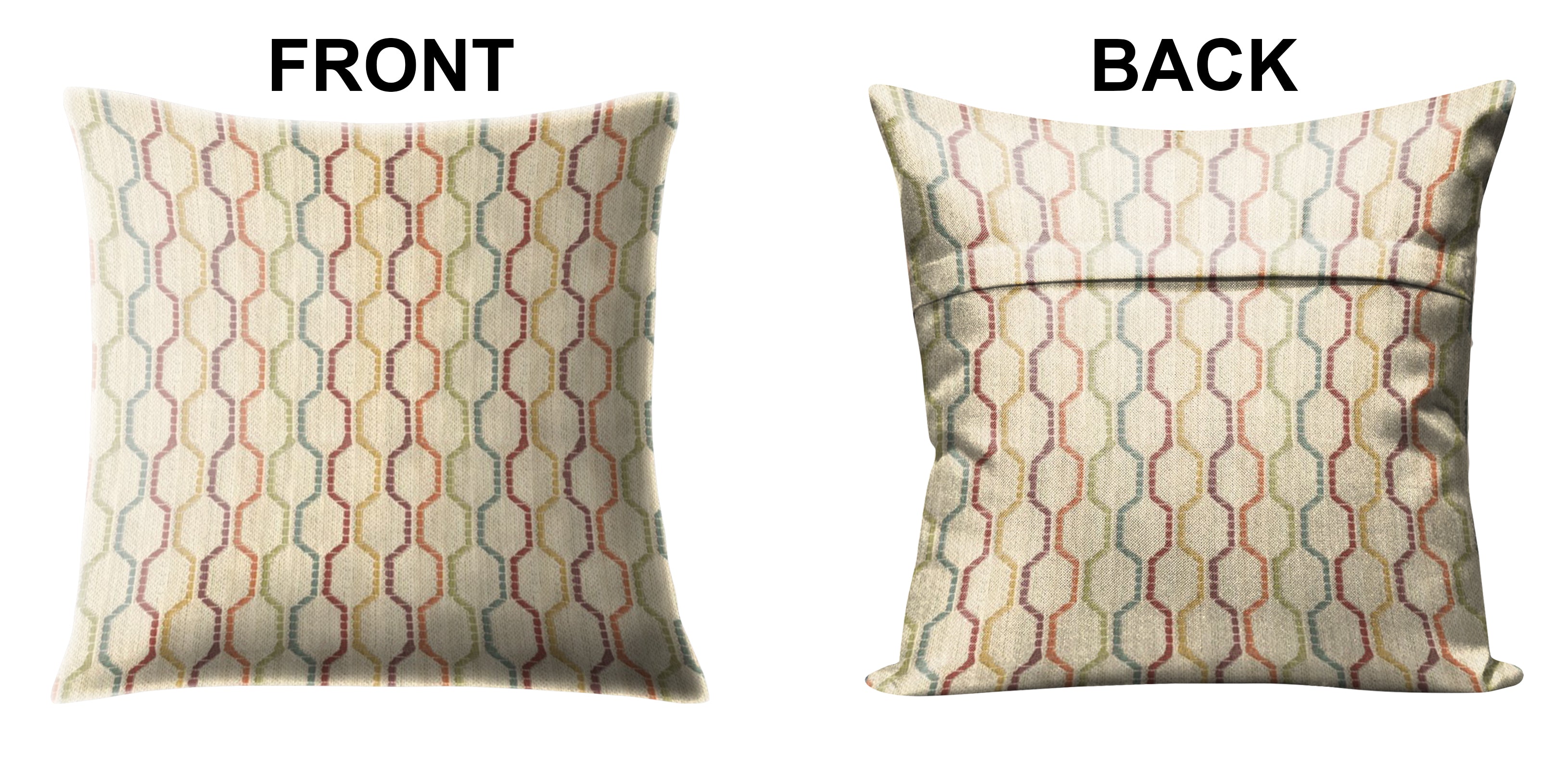 EVEREST BEIGE CUSHION COVER (Pack of 2)