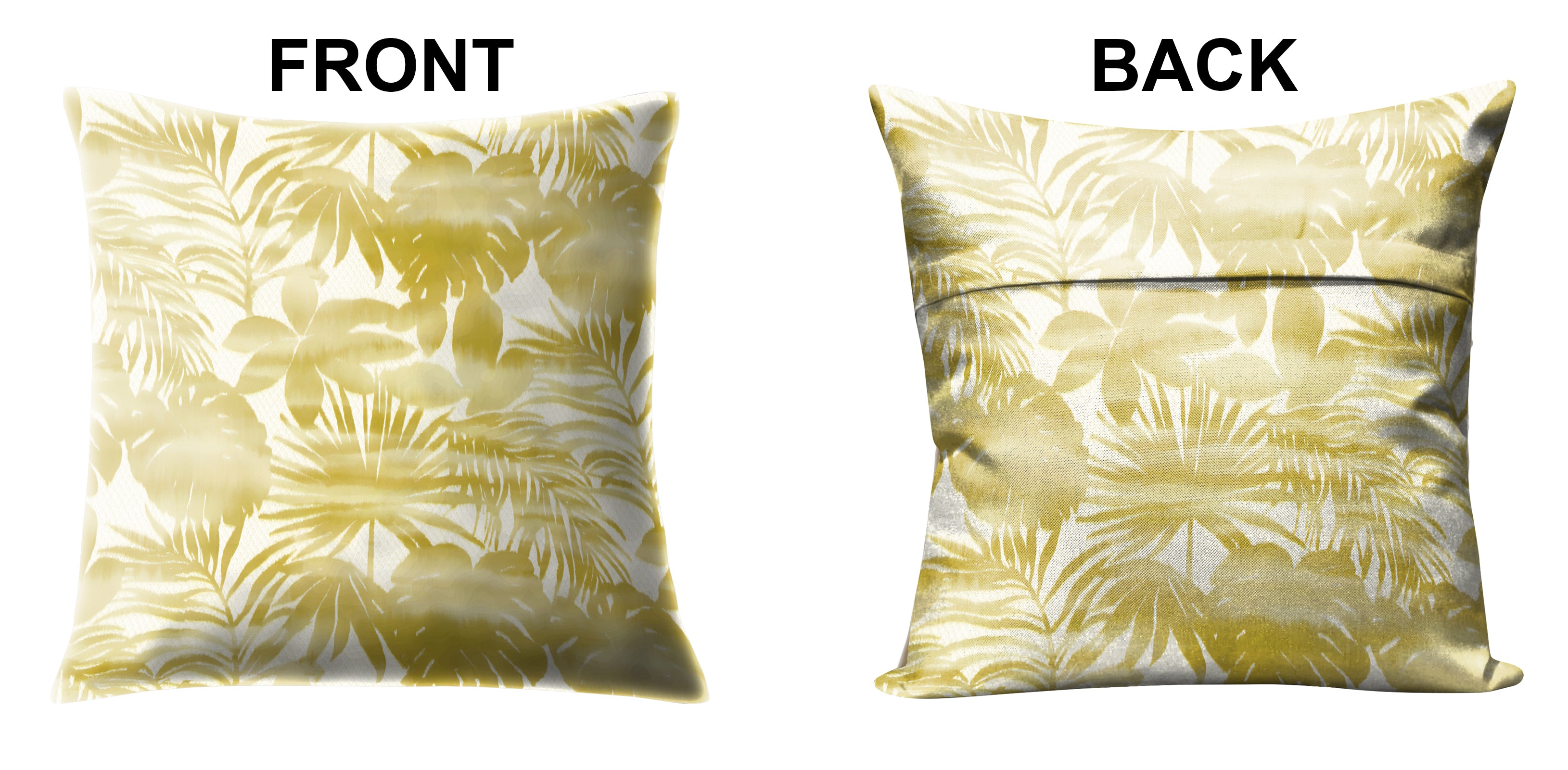 HALYARD LEMON CUSHION COVER (Pack of 2)