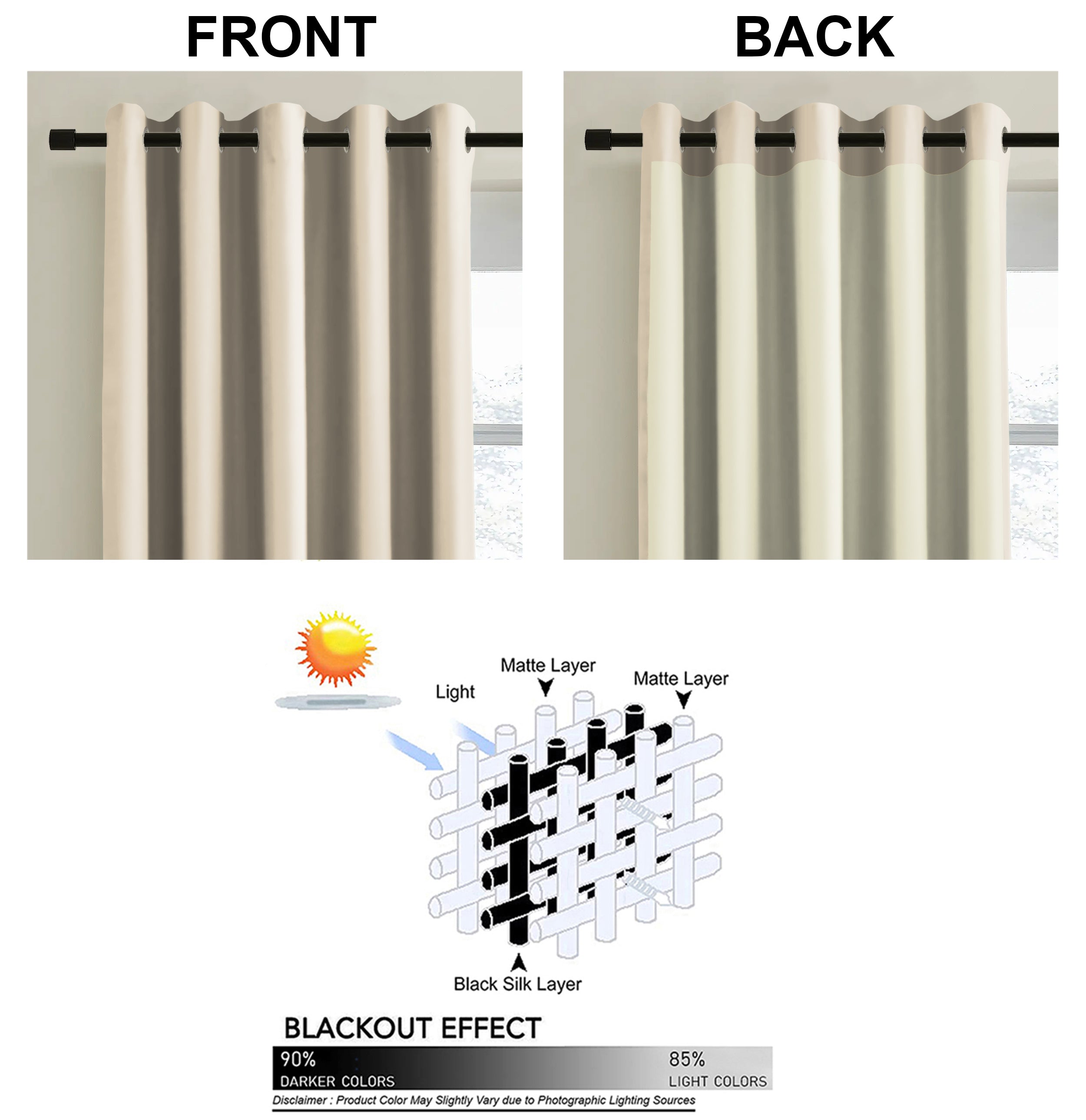BROOKE CHIKU PRINTED BLACKOUT CURTAINS